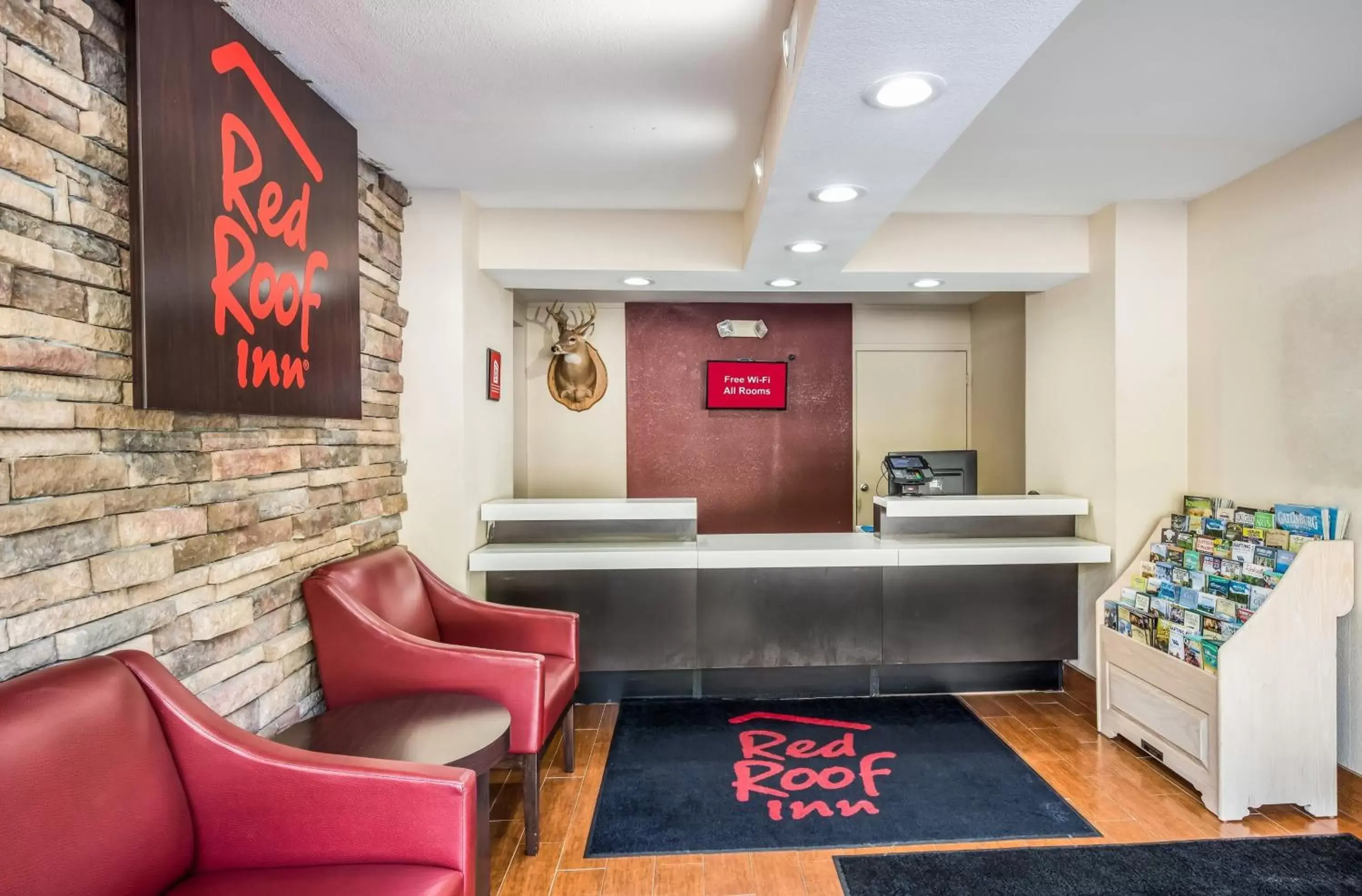 Lobby or reception, Lobby/Reception in Red Roof Inn Caryville