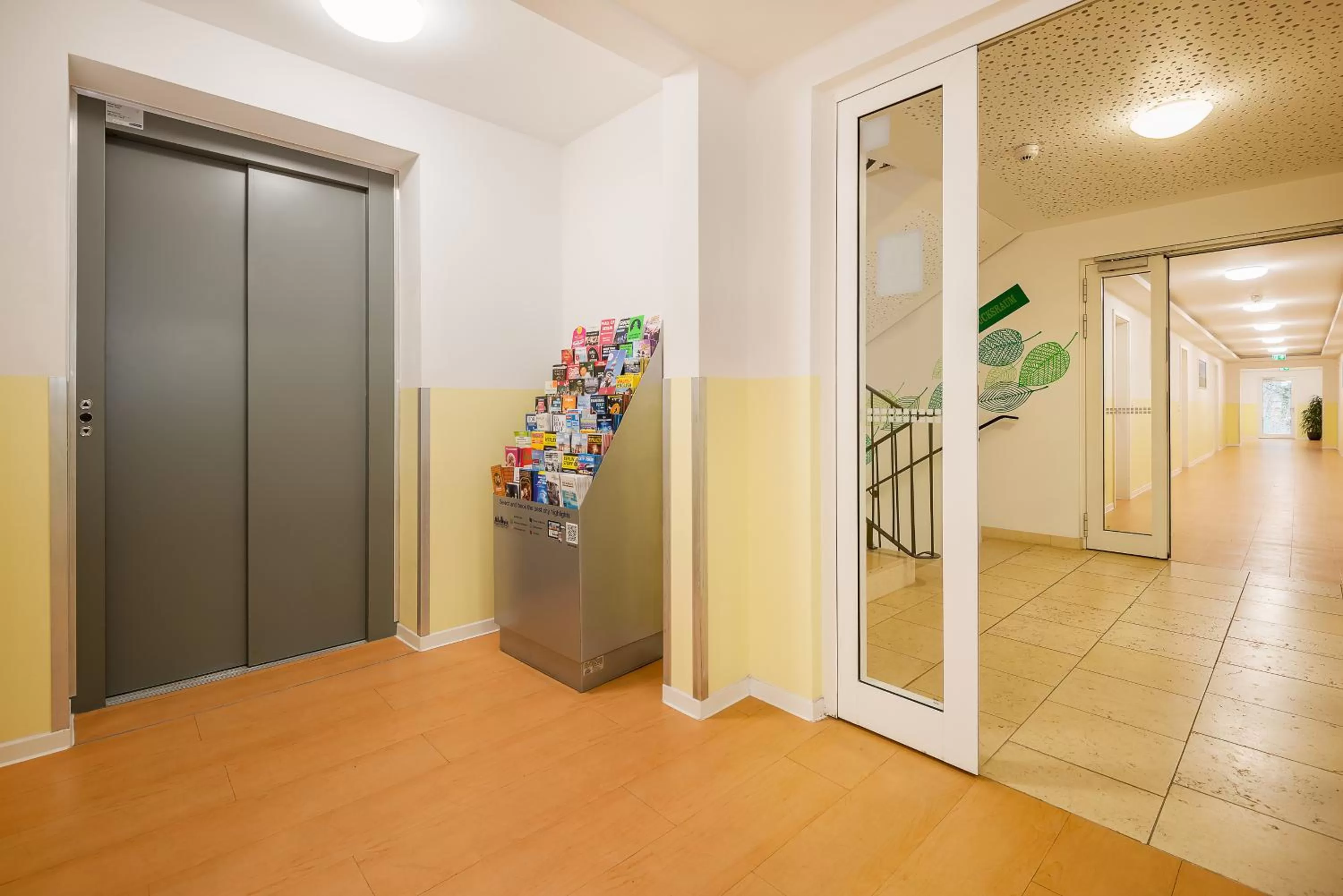 elevator in Hotel City Green Berlin