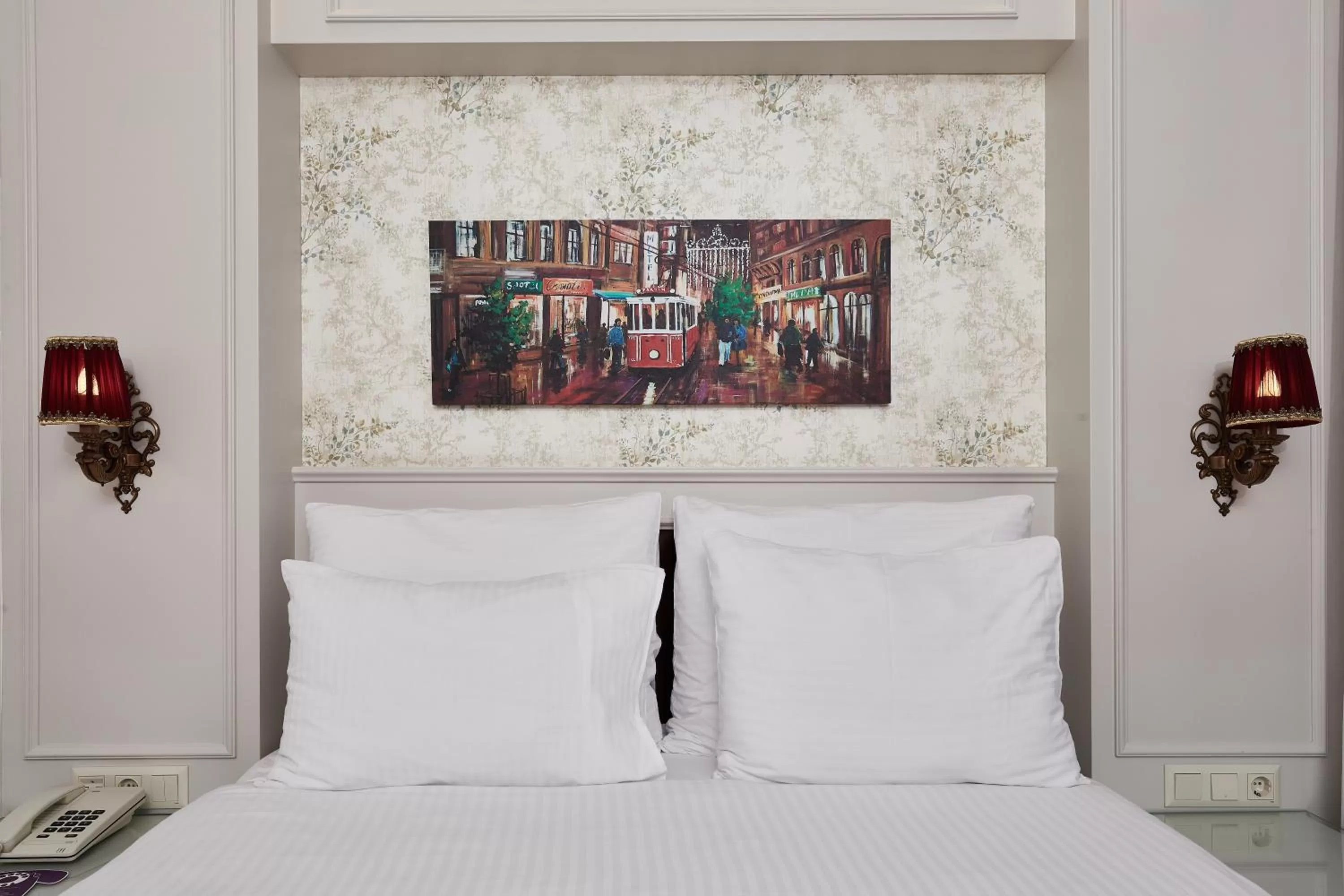 Bed in Albinas Hotel Old City