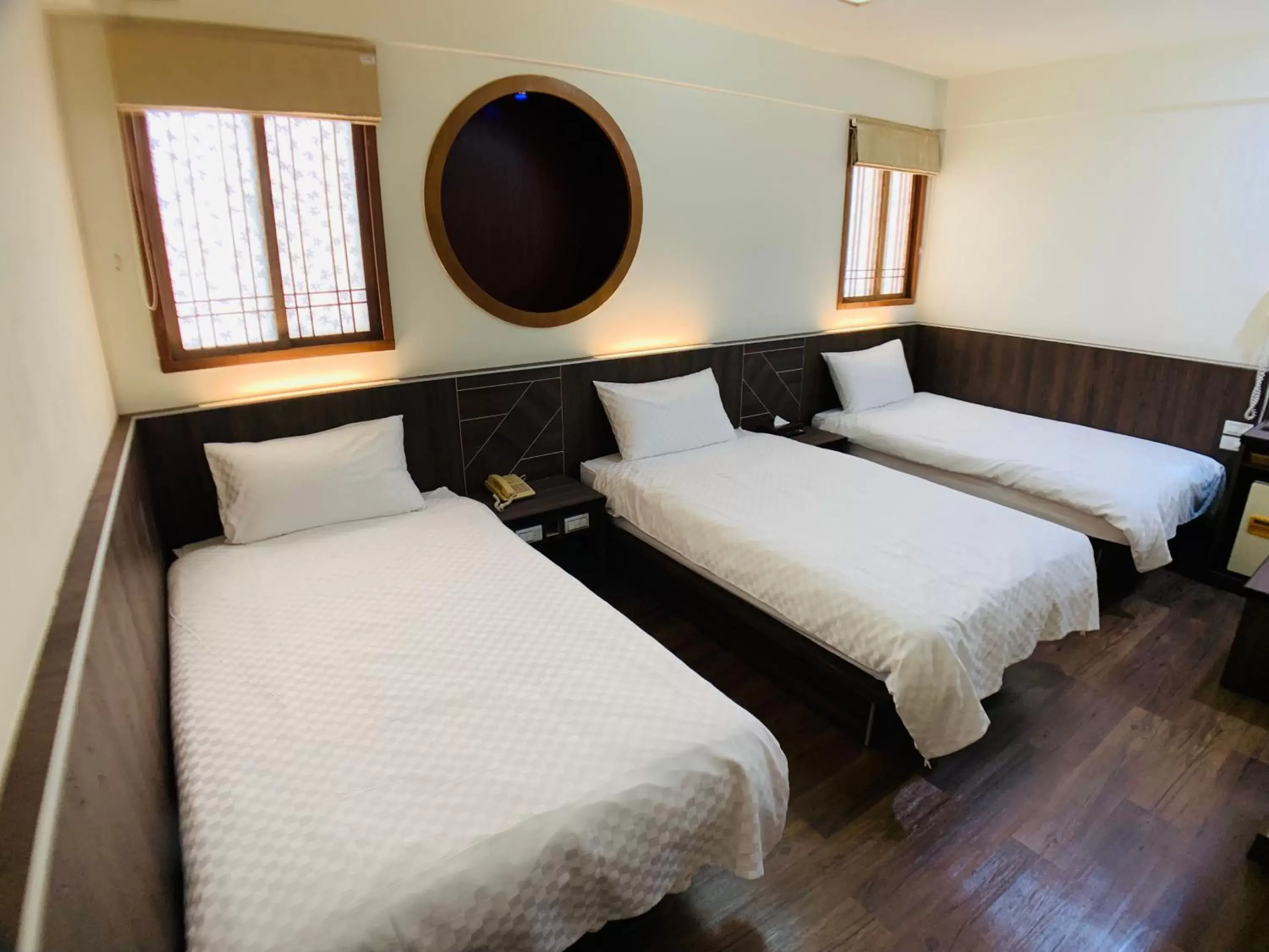 Photo of the whole room, Bed in Penghu An-I Hotel