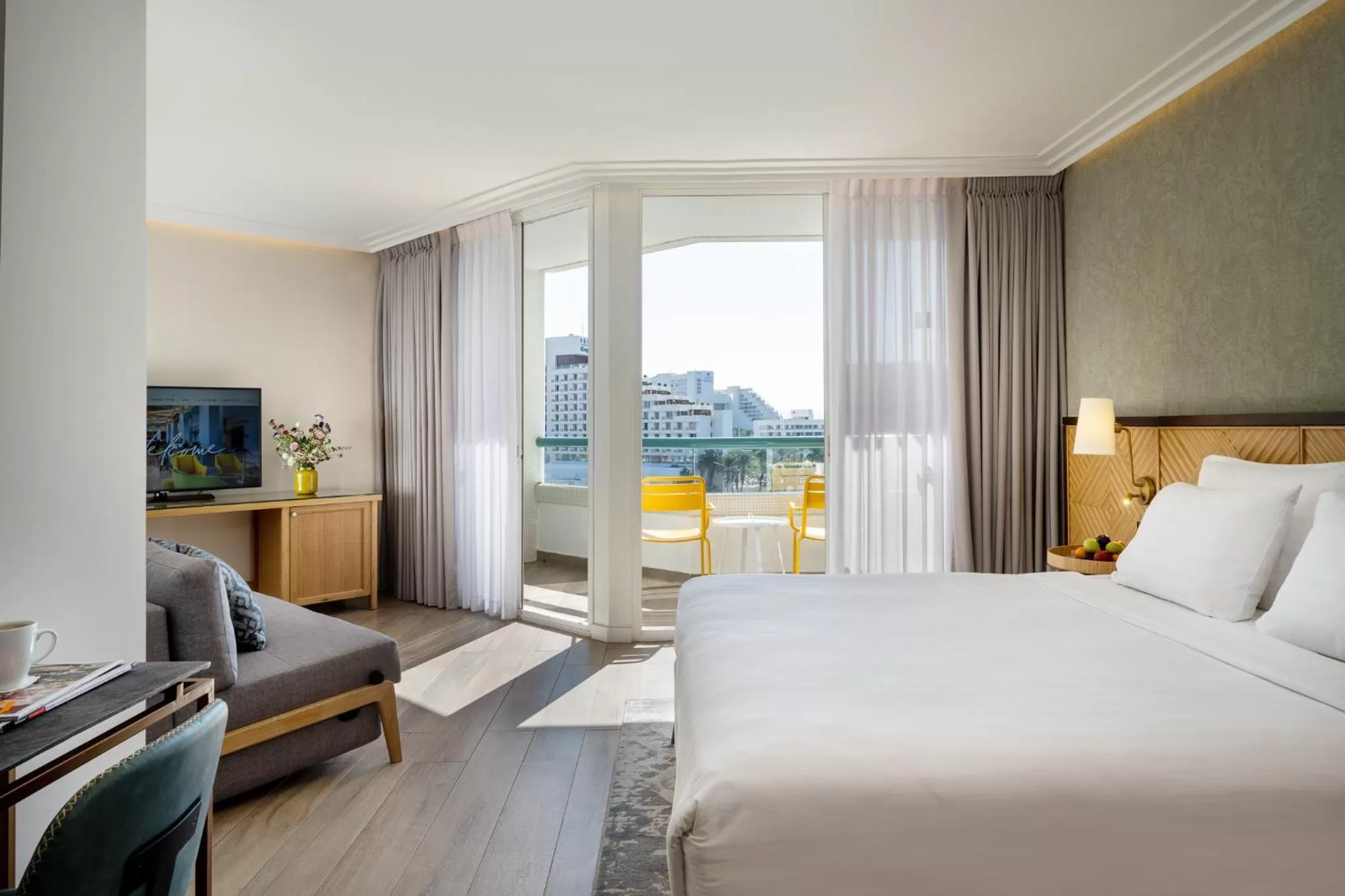 Photo of the whole room, Bed in Vert Hotel Eilat by AFI Hotels