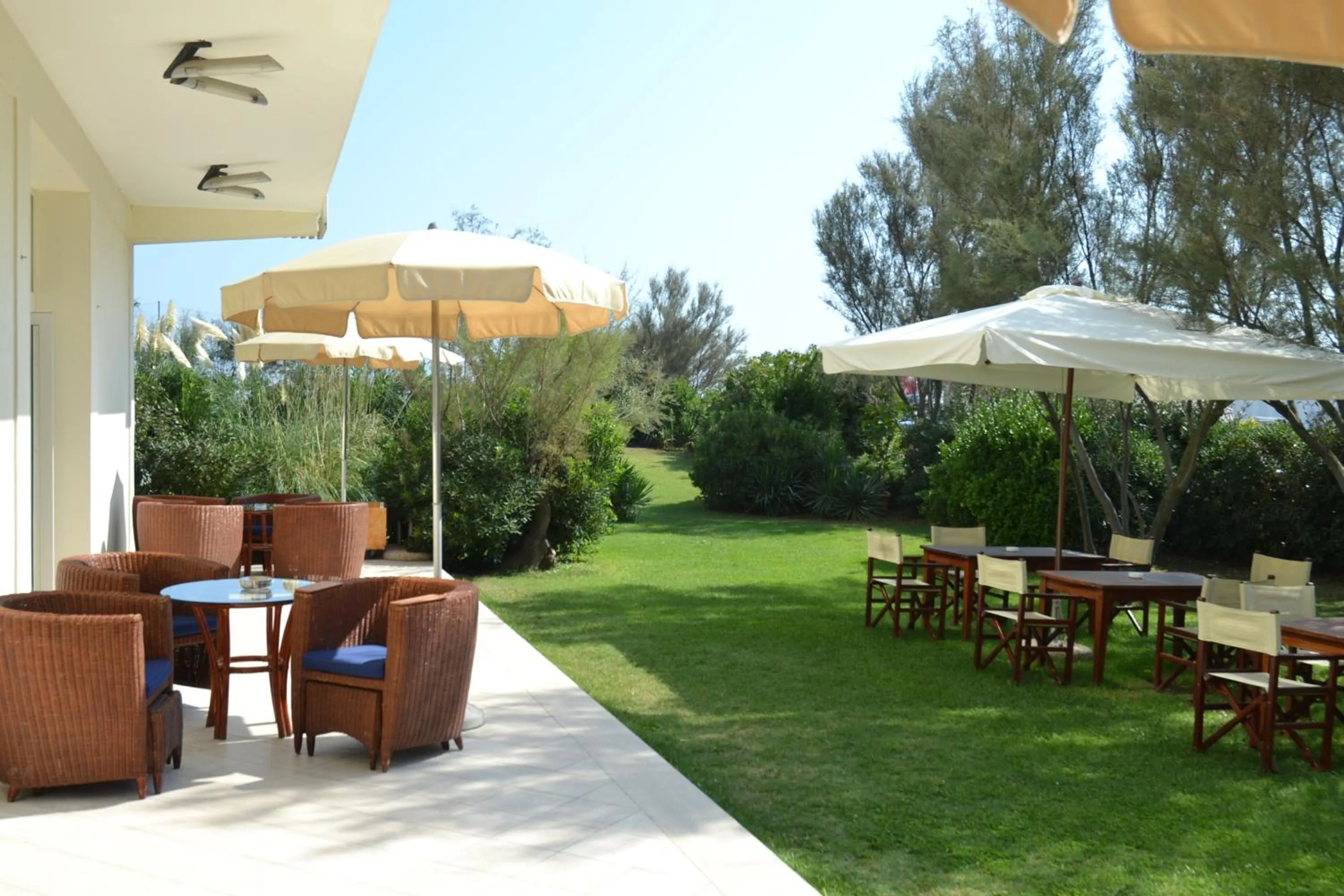 Garden in Hotel City