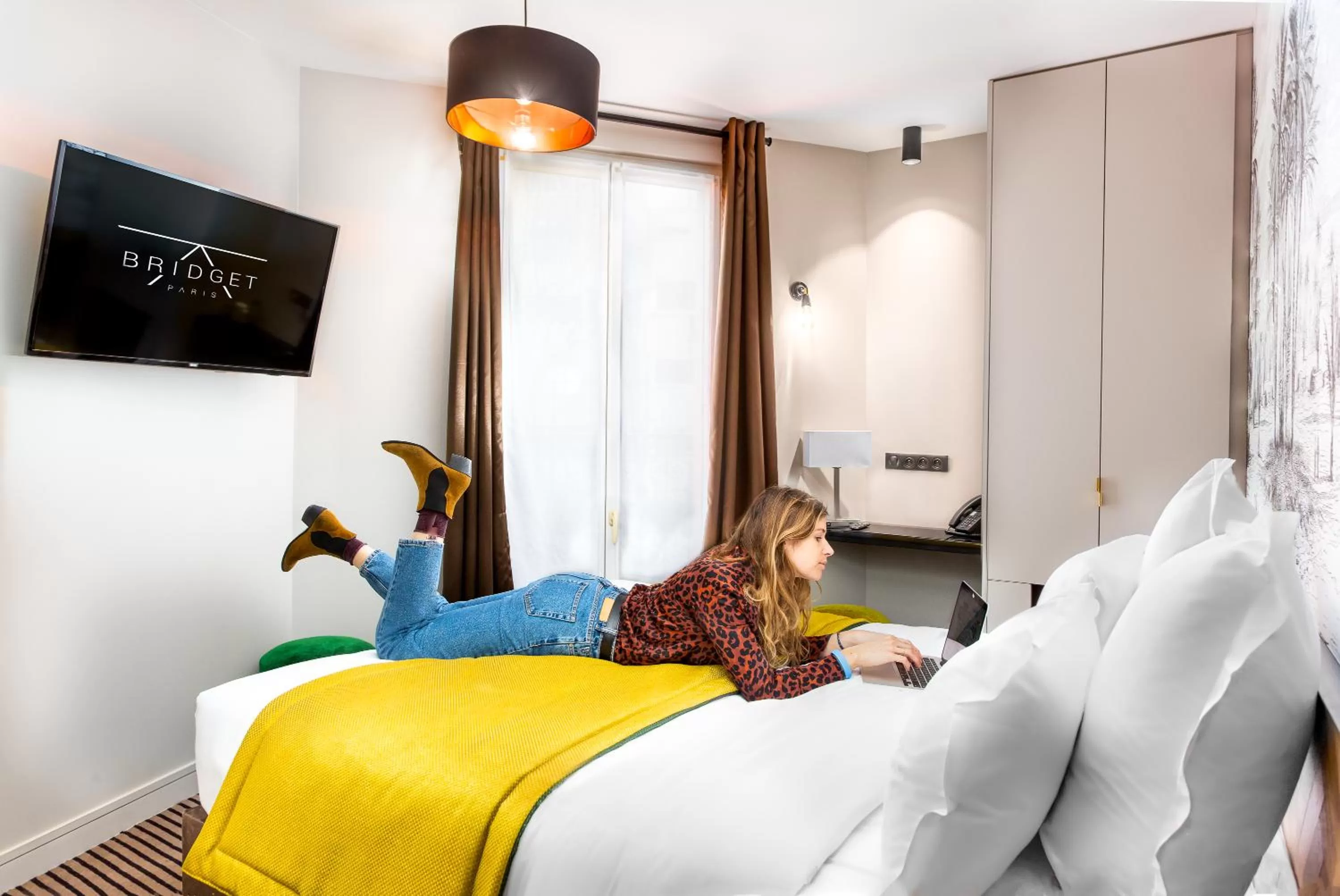 Photo of the whole room, Bed in Hotel Bridget