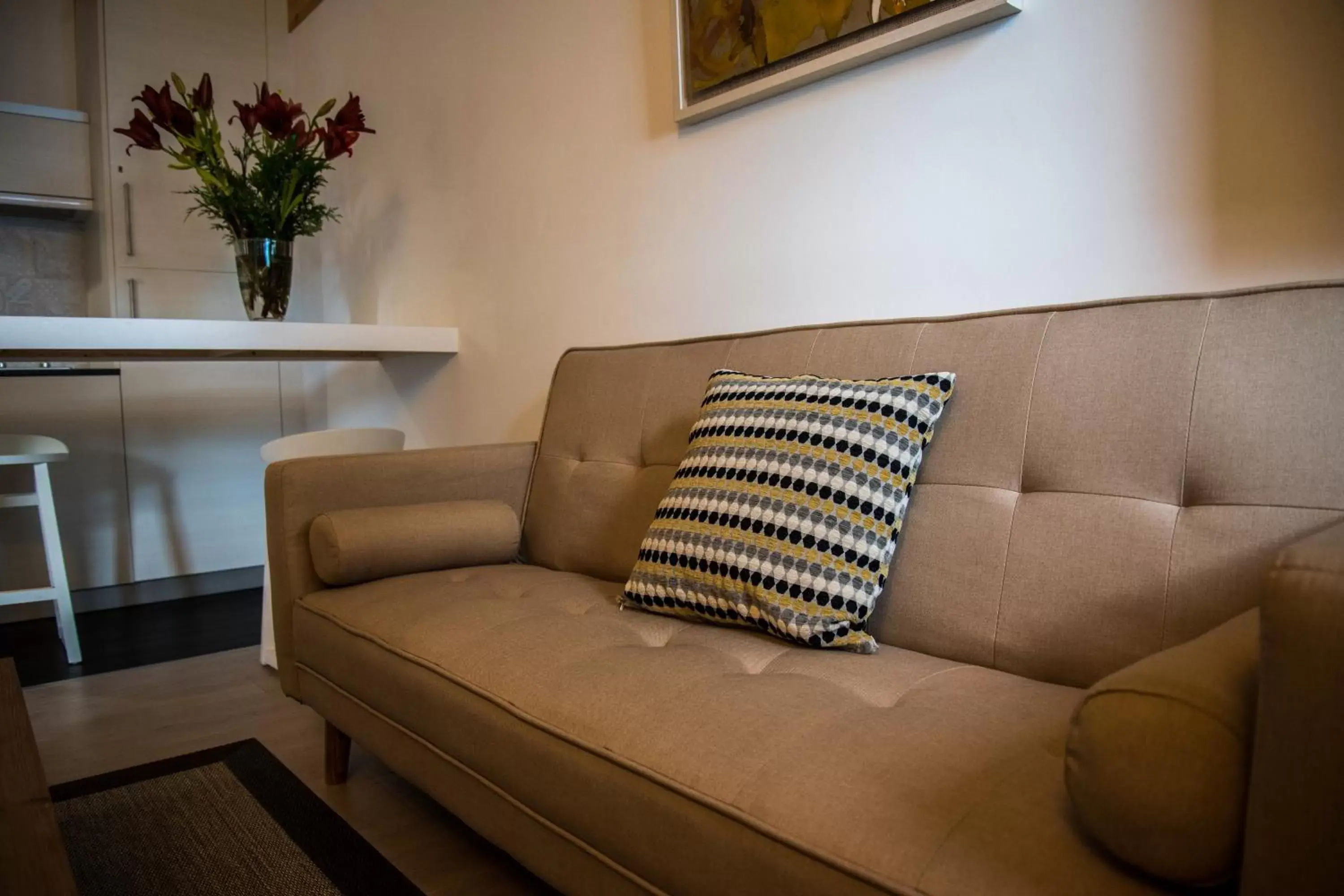 Seating Area in The Rock Suites & Spa