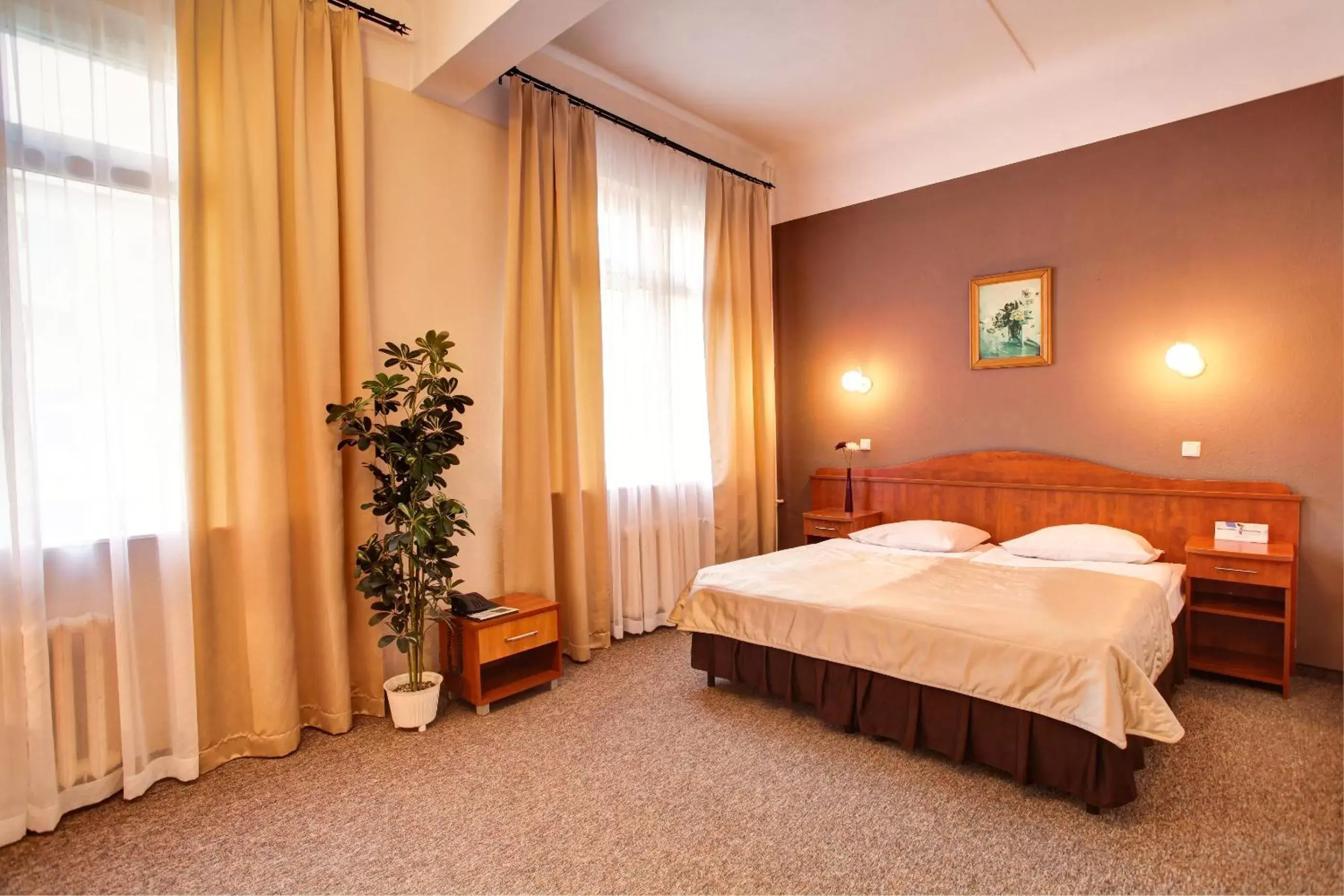 Bed in Hotel Polonia Centrum