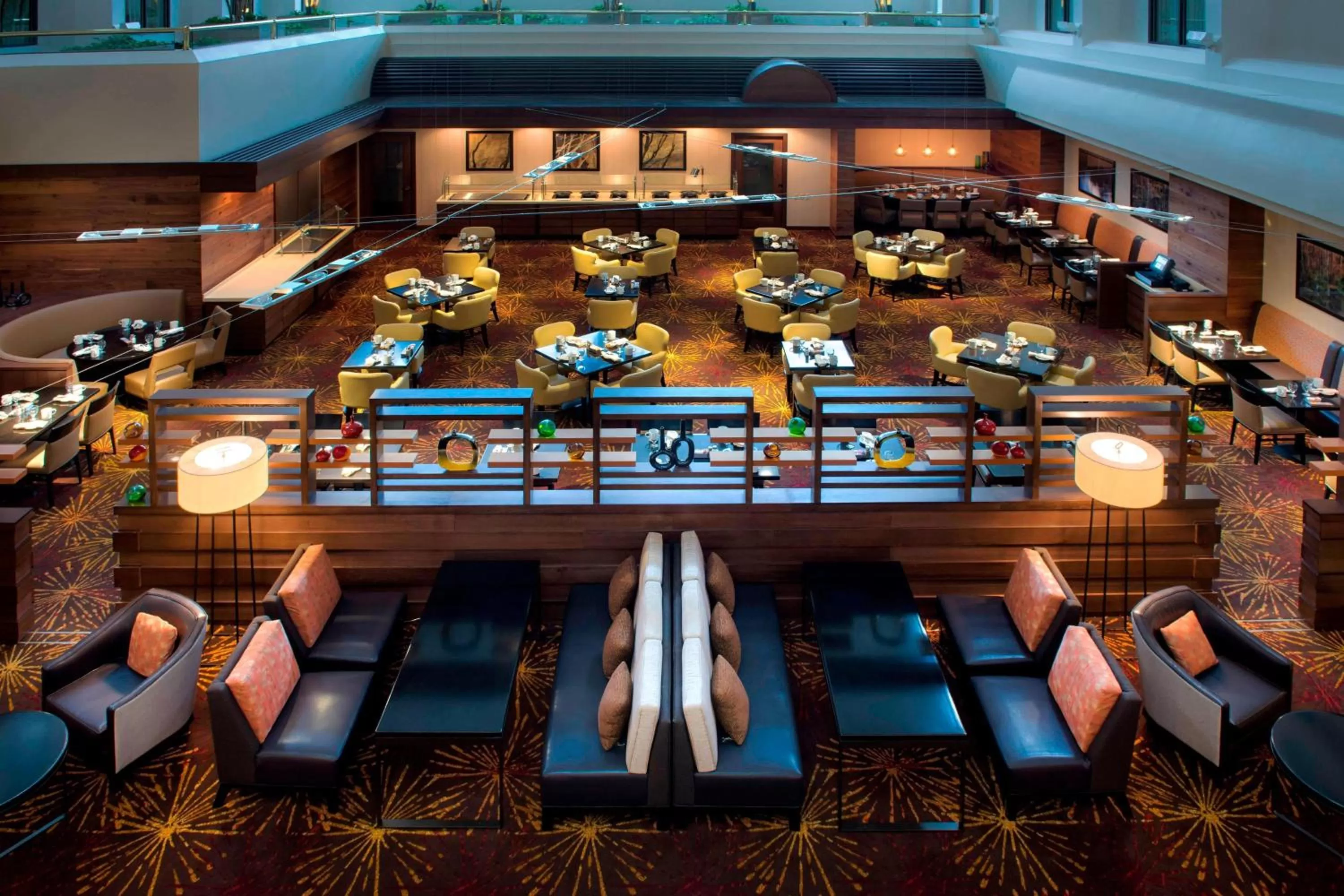 Lobby or reception in Marriott Park Ridge