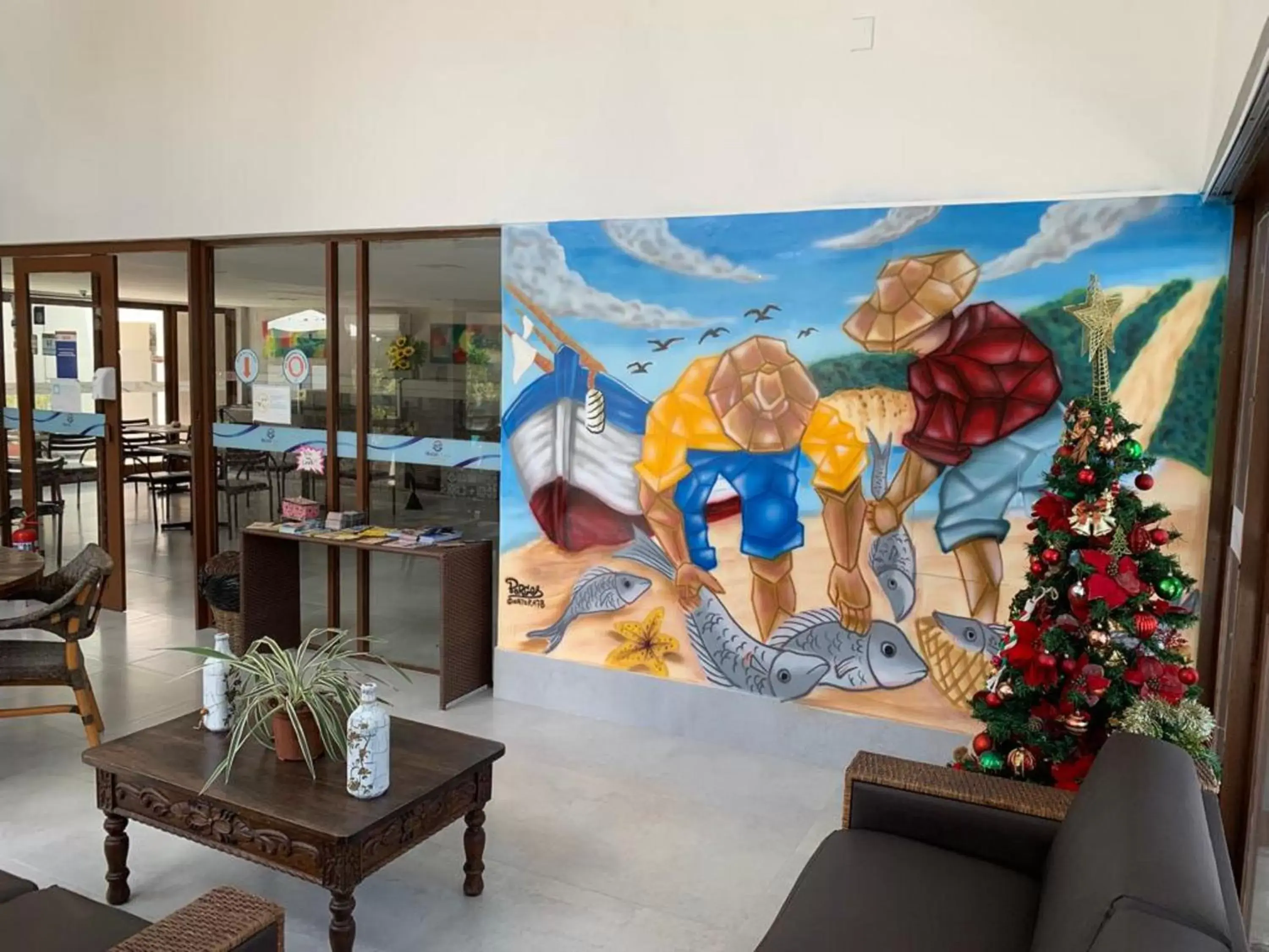Lobby or reception in Moriah Natal Beach Hotel