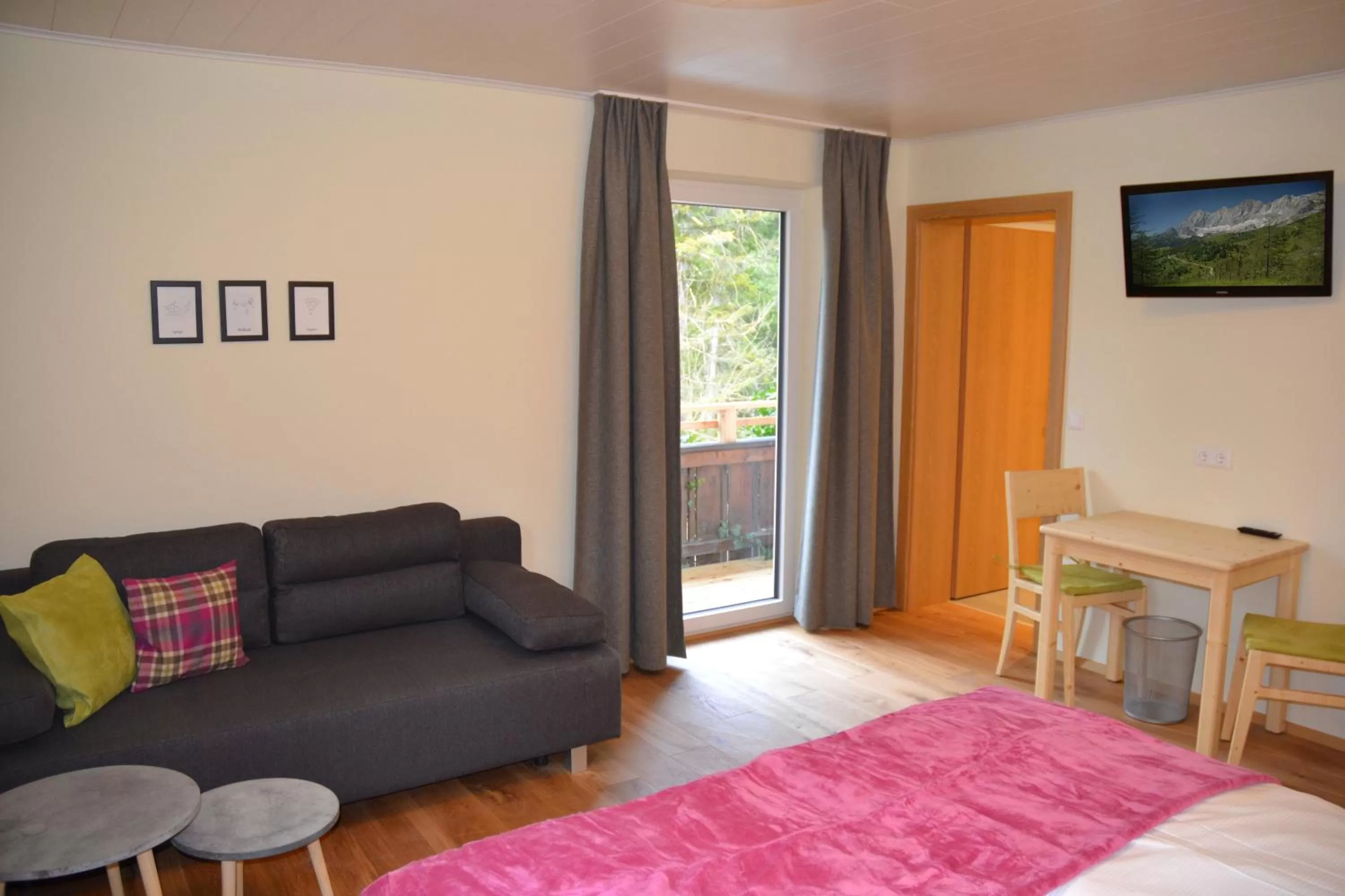 Bed in Pension Adlerhorst