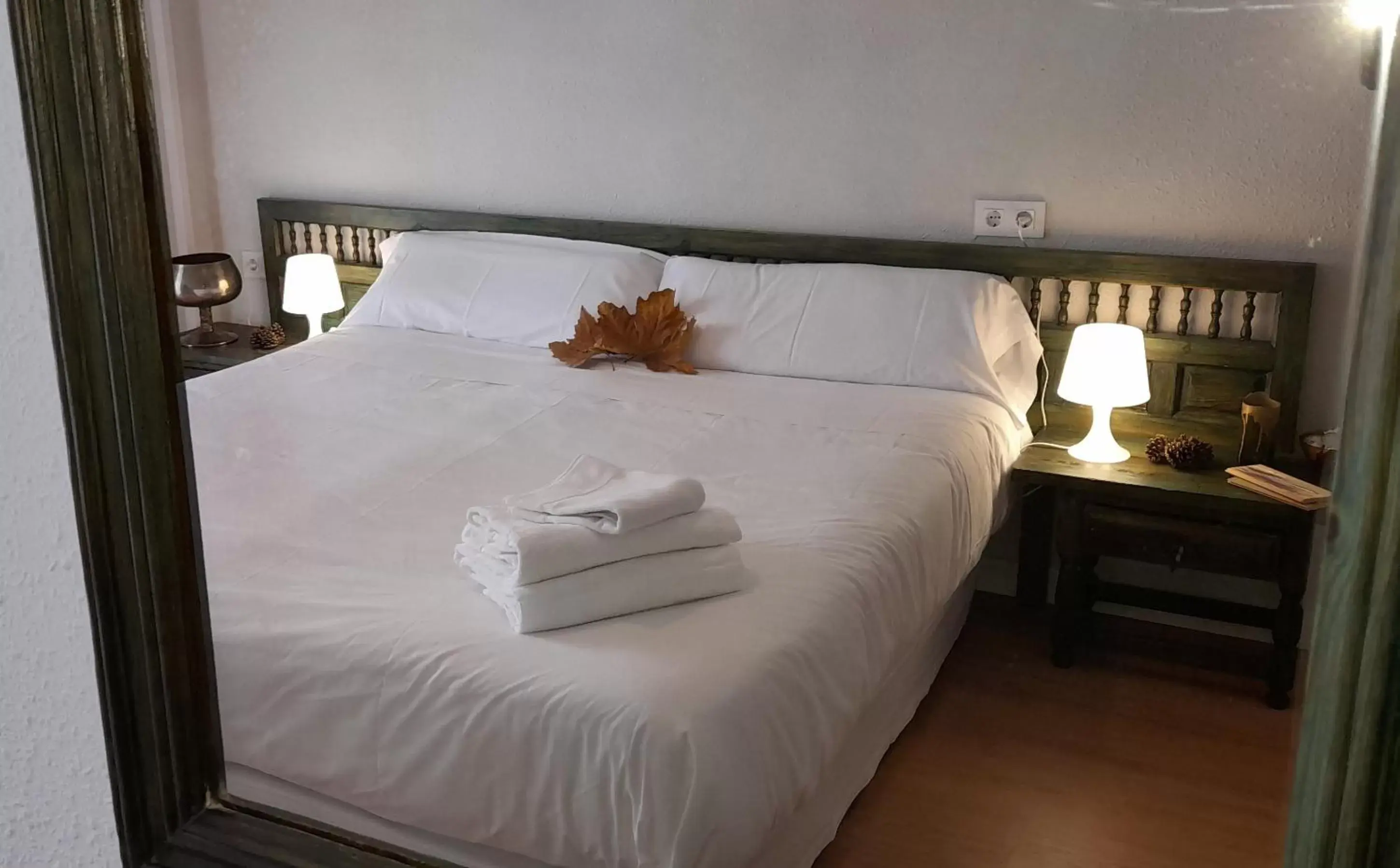 Bed in Hotel del Trueno