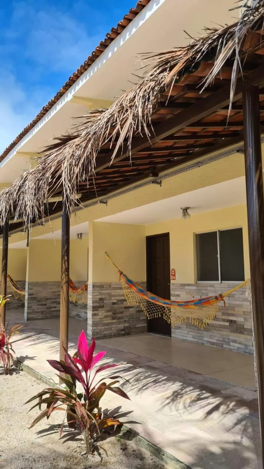 Patio in Arena Carneiros Hotel by AFT