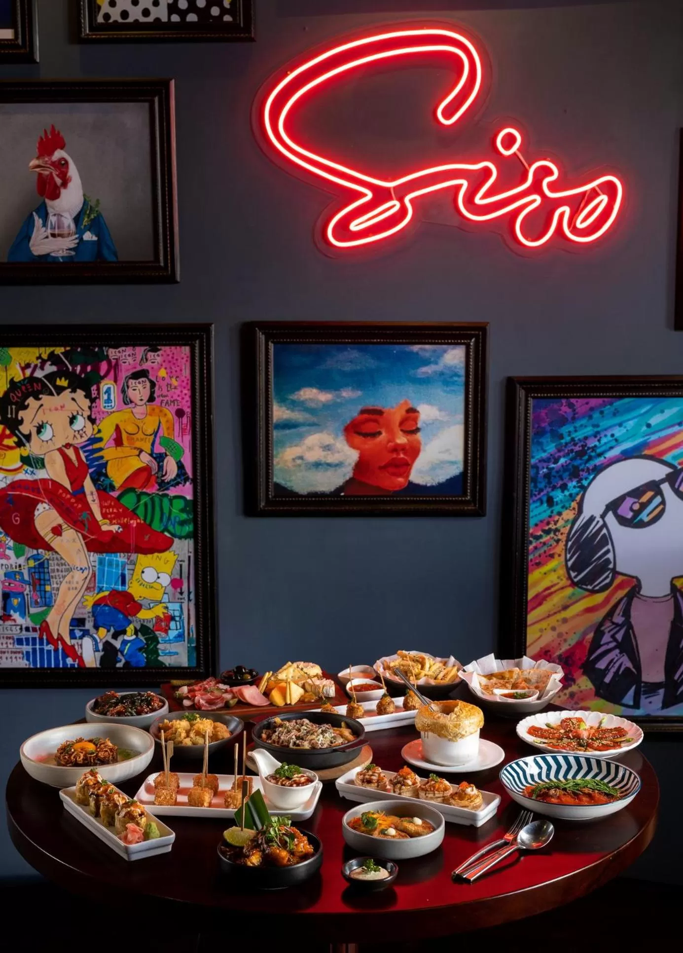 Restaurant/places to eat in Lotus Blanc Resort