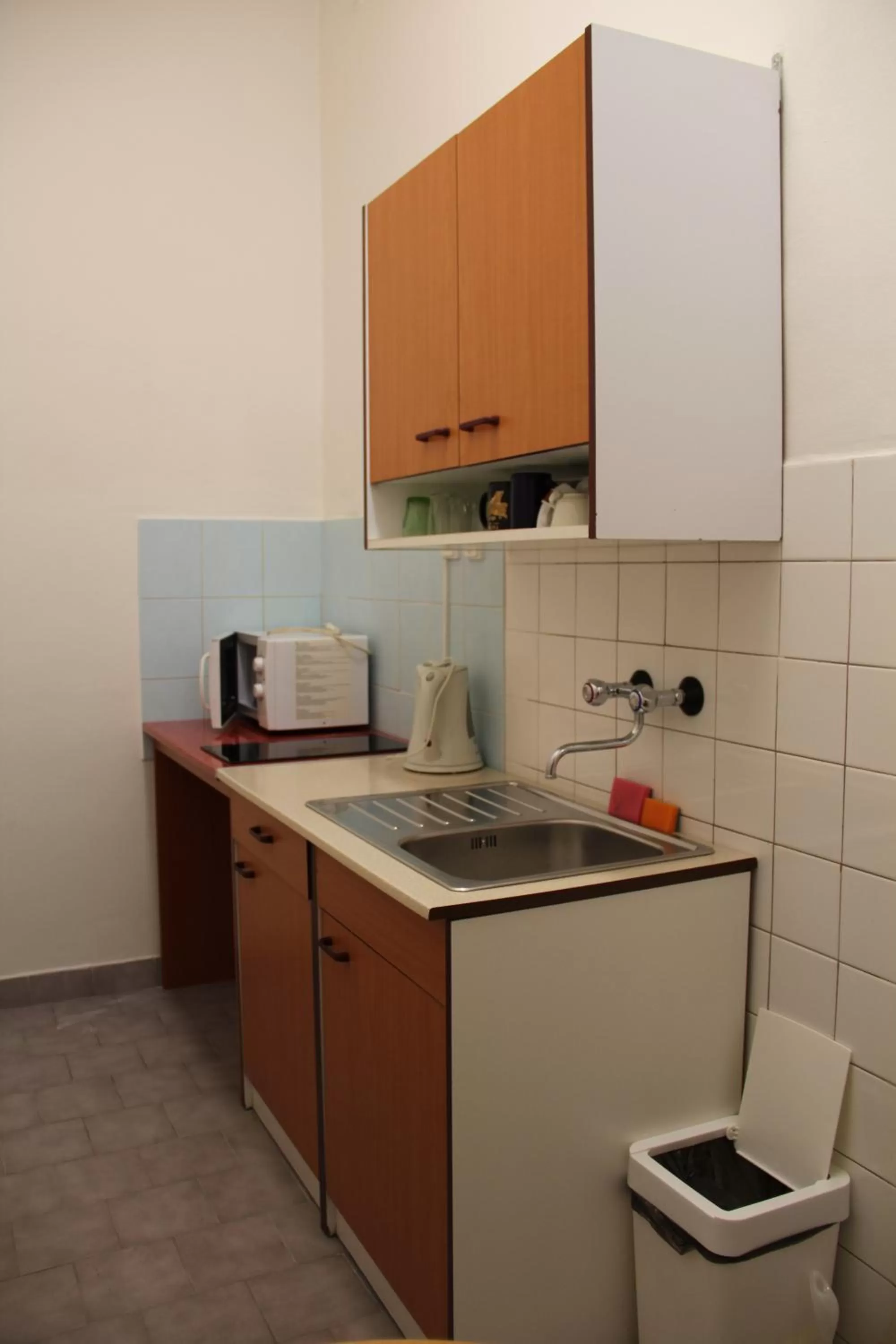 Kitchen or kitchenette in Hotel Olympia Česká Lípa