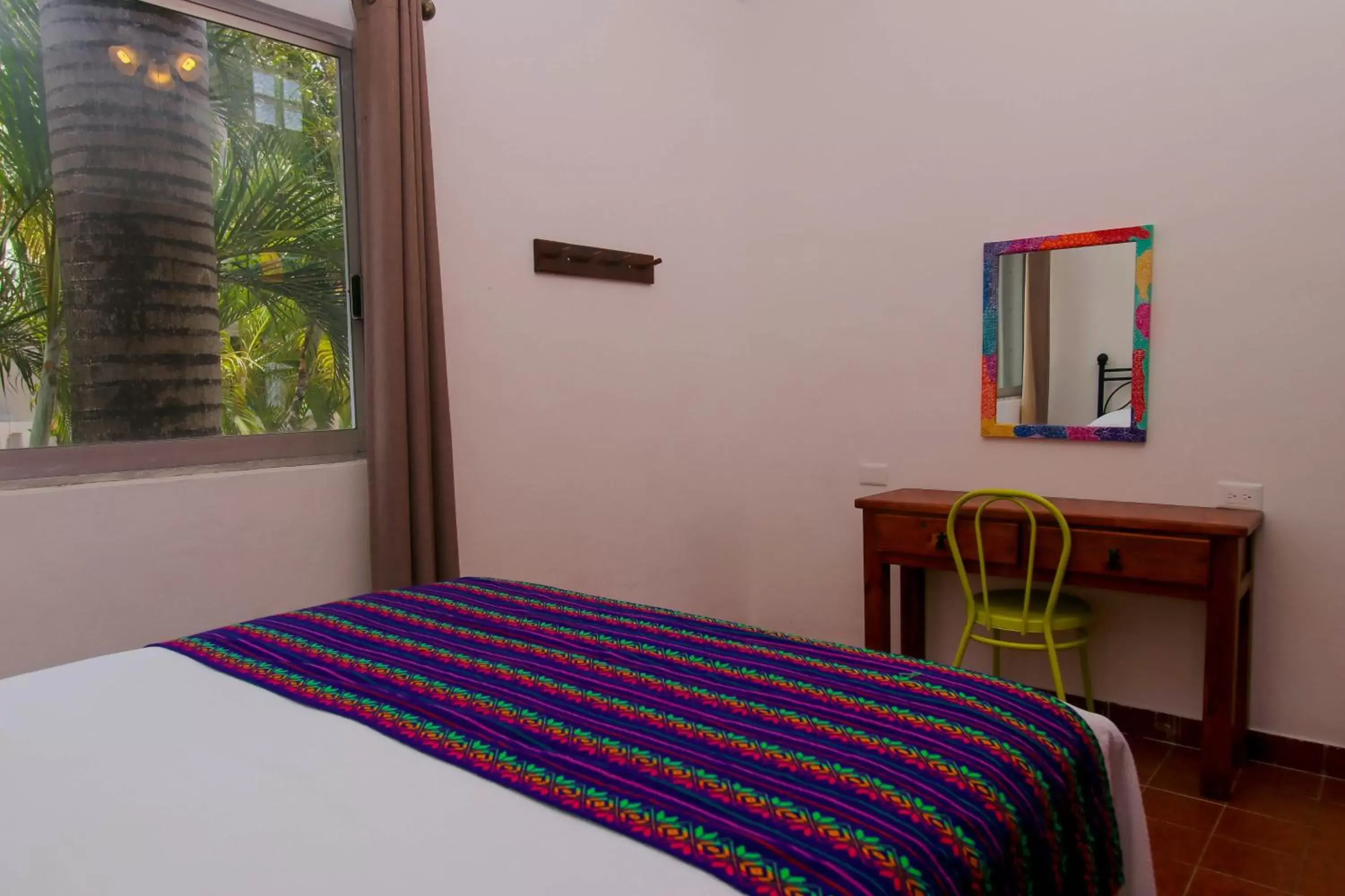 Bed in Hotel Villas Colibrí Suites & Bungalows