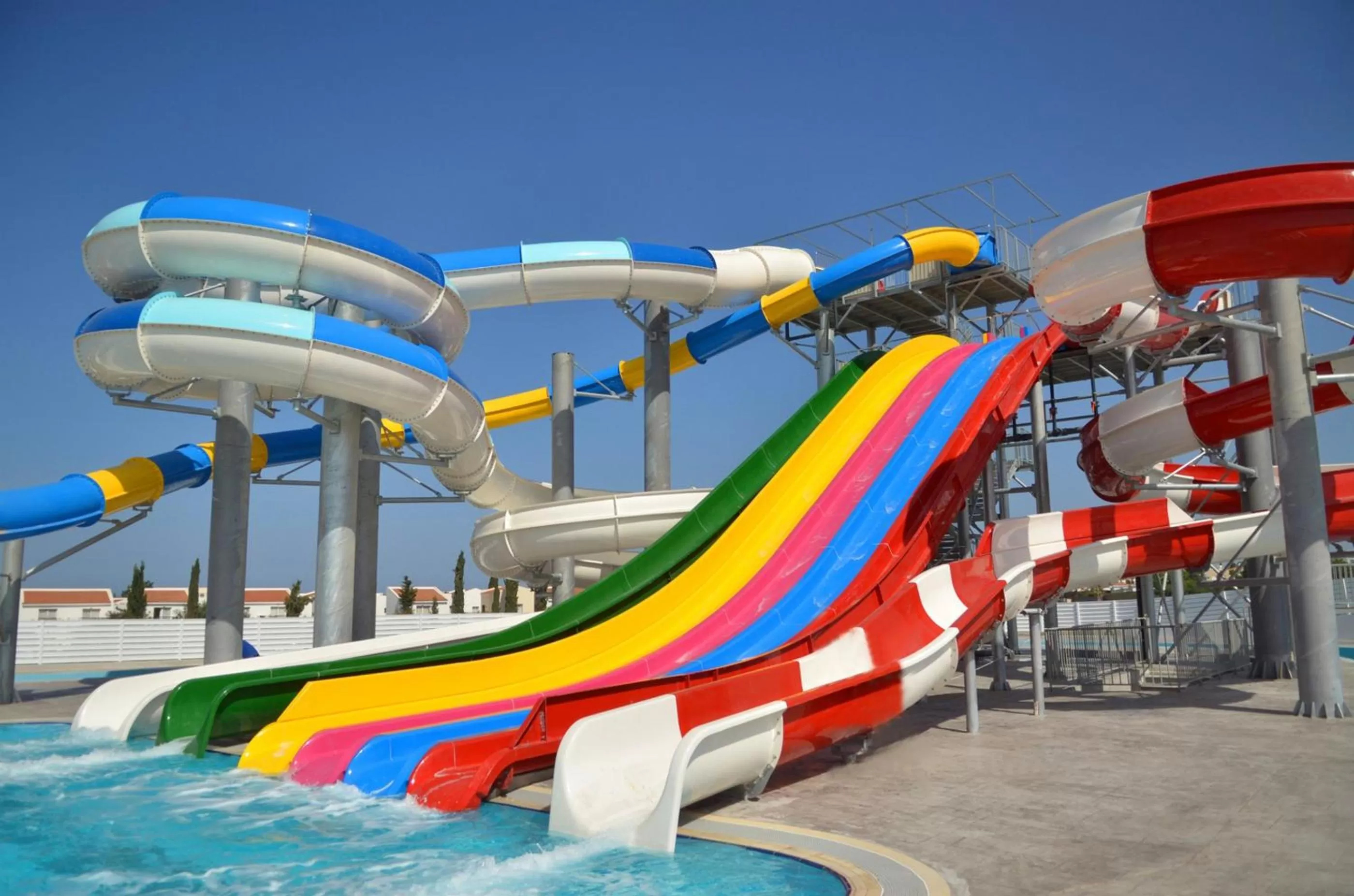 Aqua park in King Evelthon Beach Hotel & Resort