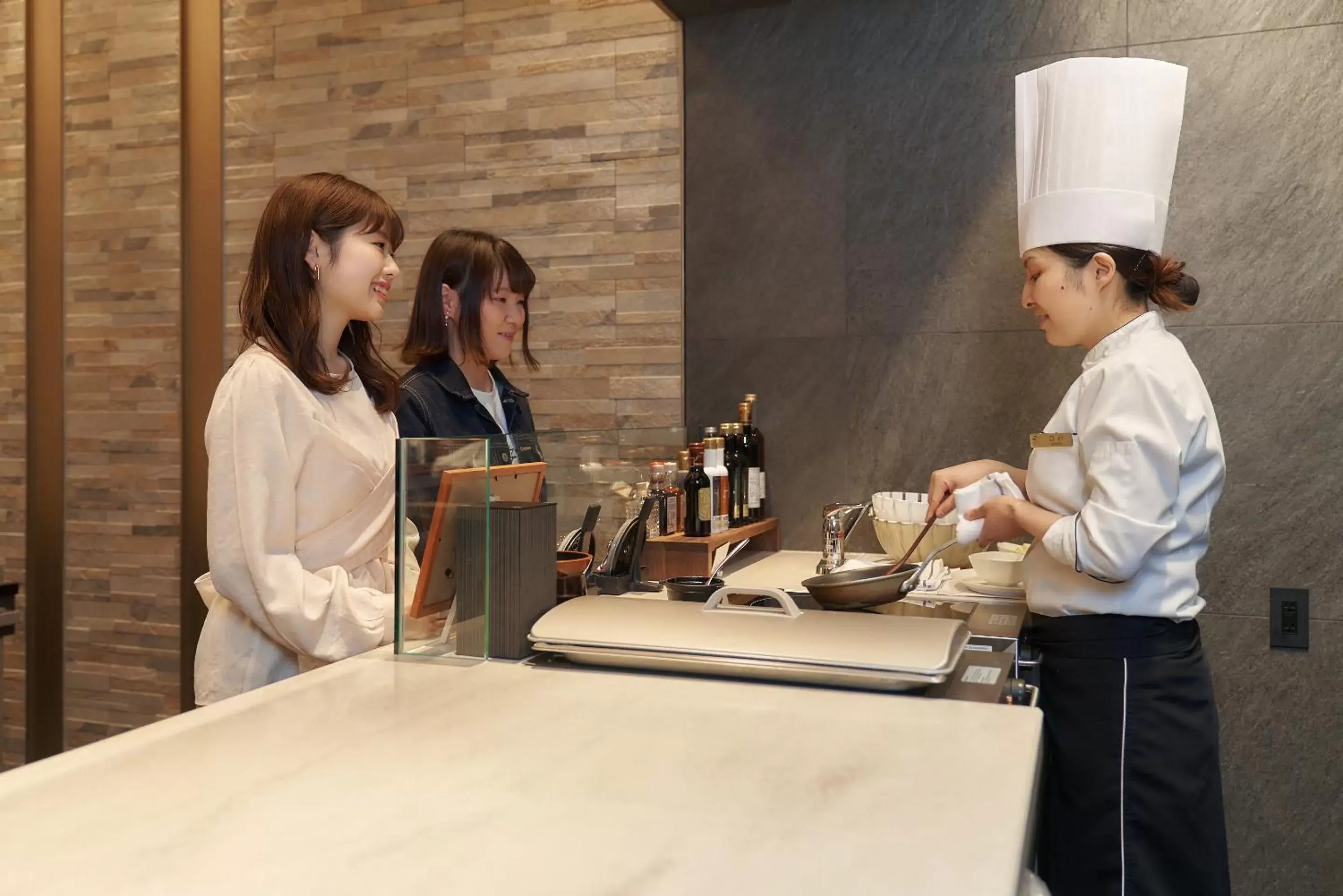 Staff in Keio Prelia Hotel Sapporo