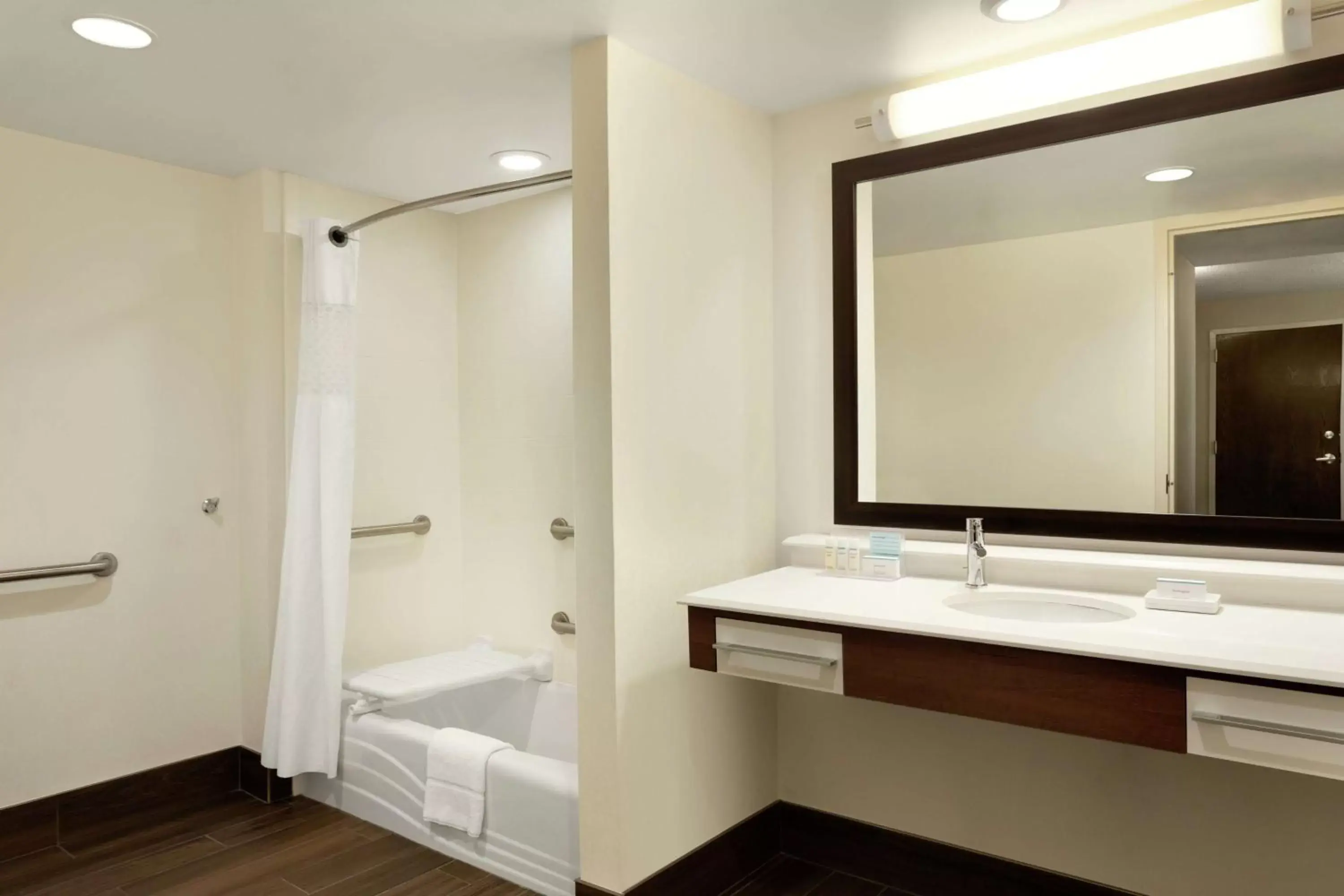 Bathroom in Hampton Inn and Suites Springdale