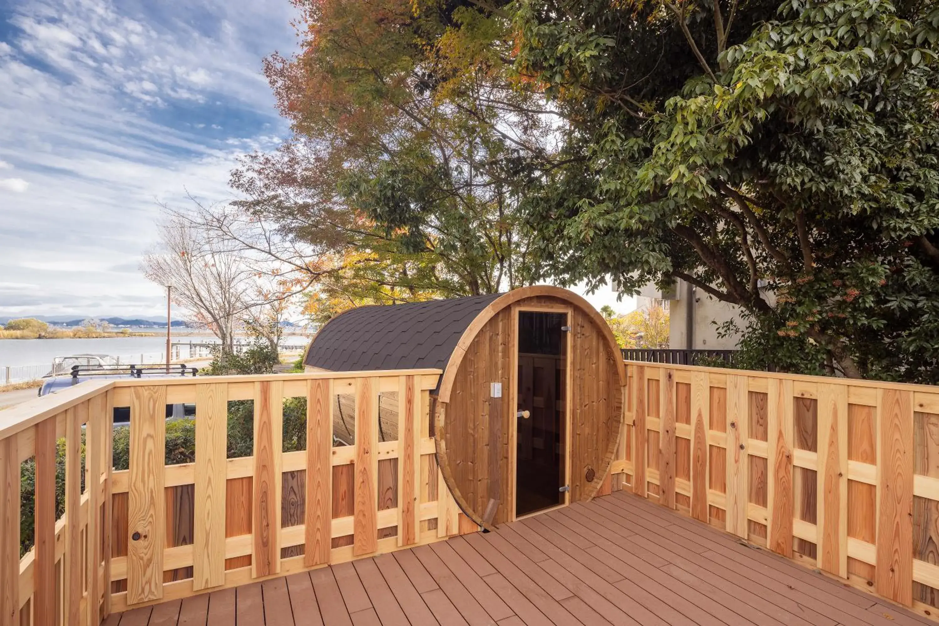 Sauna in Biwako Ryokusuitei