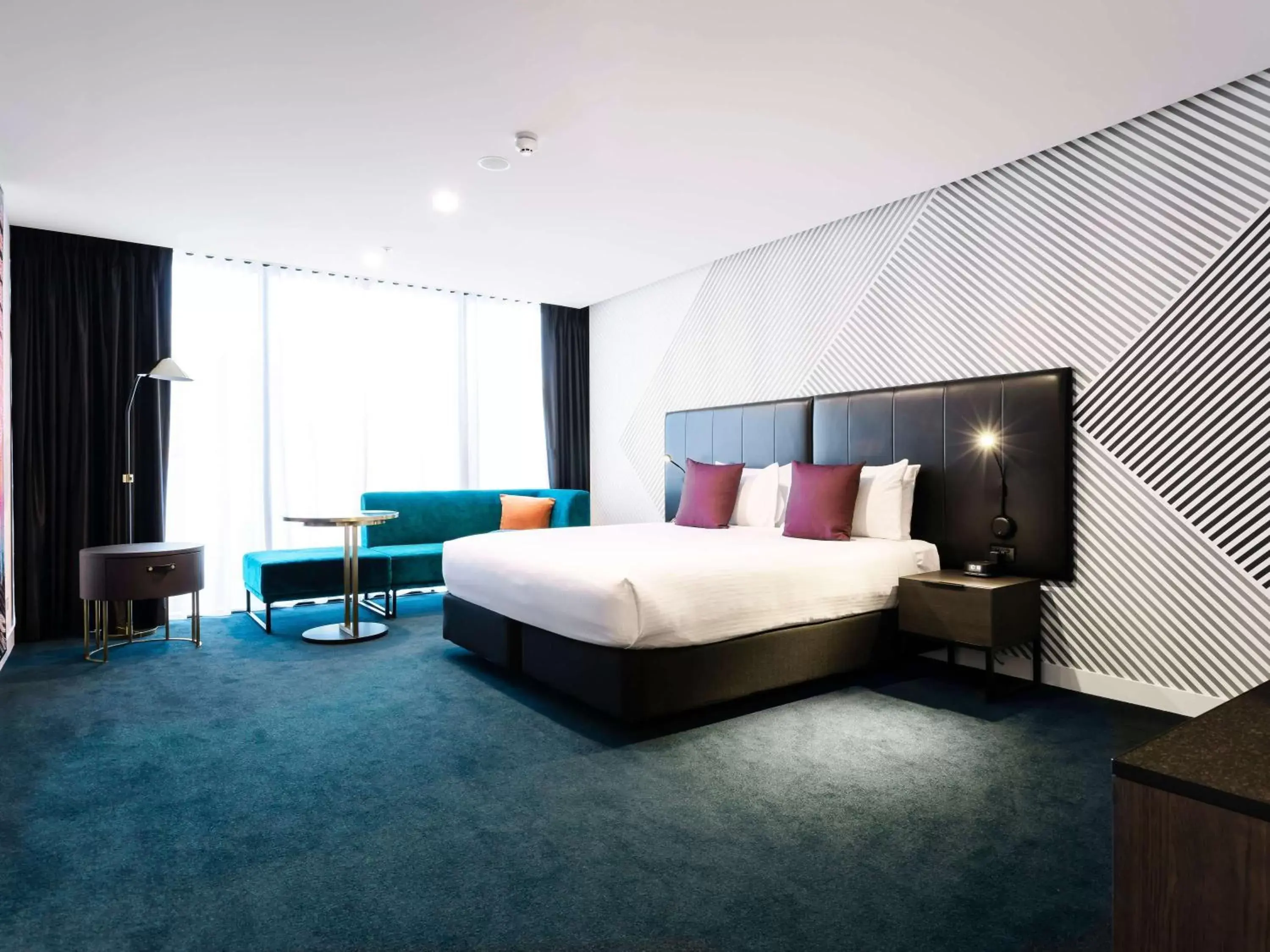 Bedroom in Movenpick Hotel Melbourne On Spencer