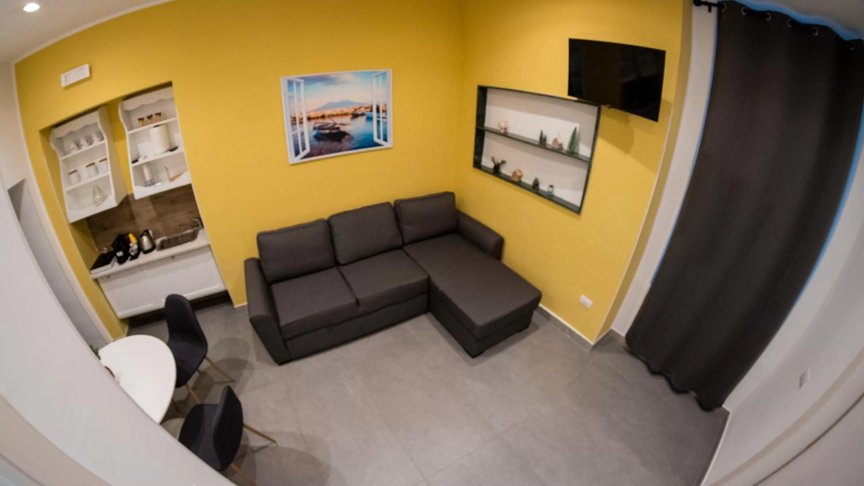 Seating Area in Real Passeggio di Napoli