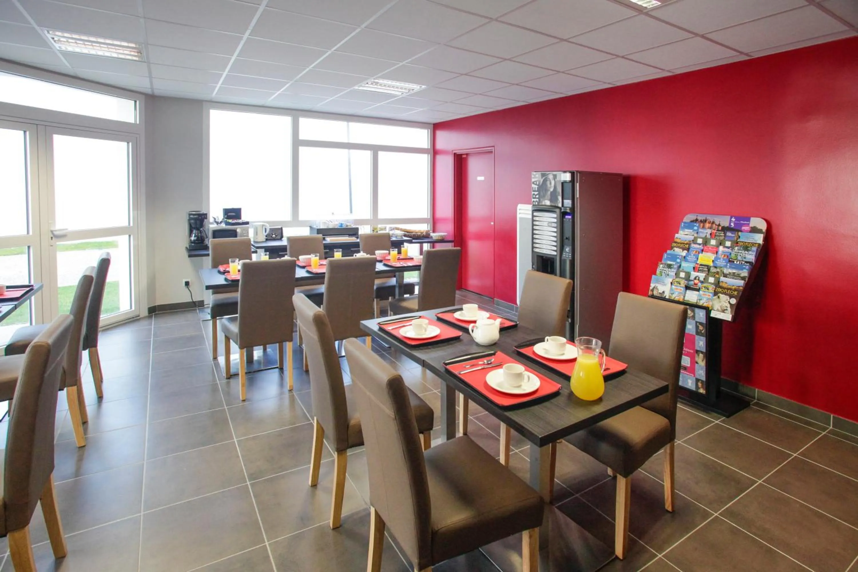 Buffet breakfast in Appart'hôtel Odalys City - Orléans Centre