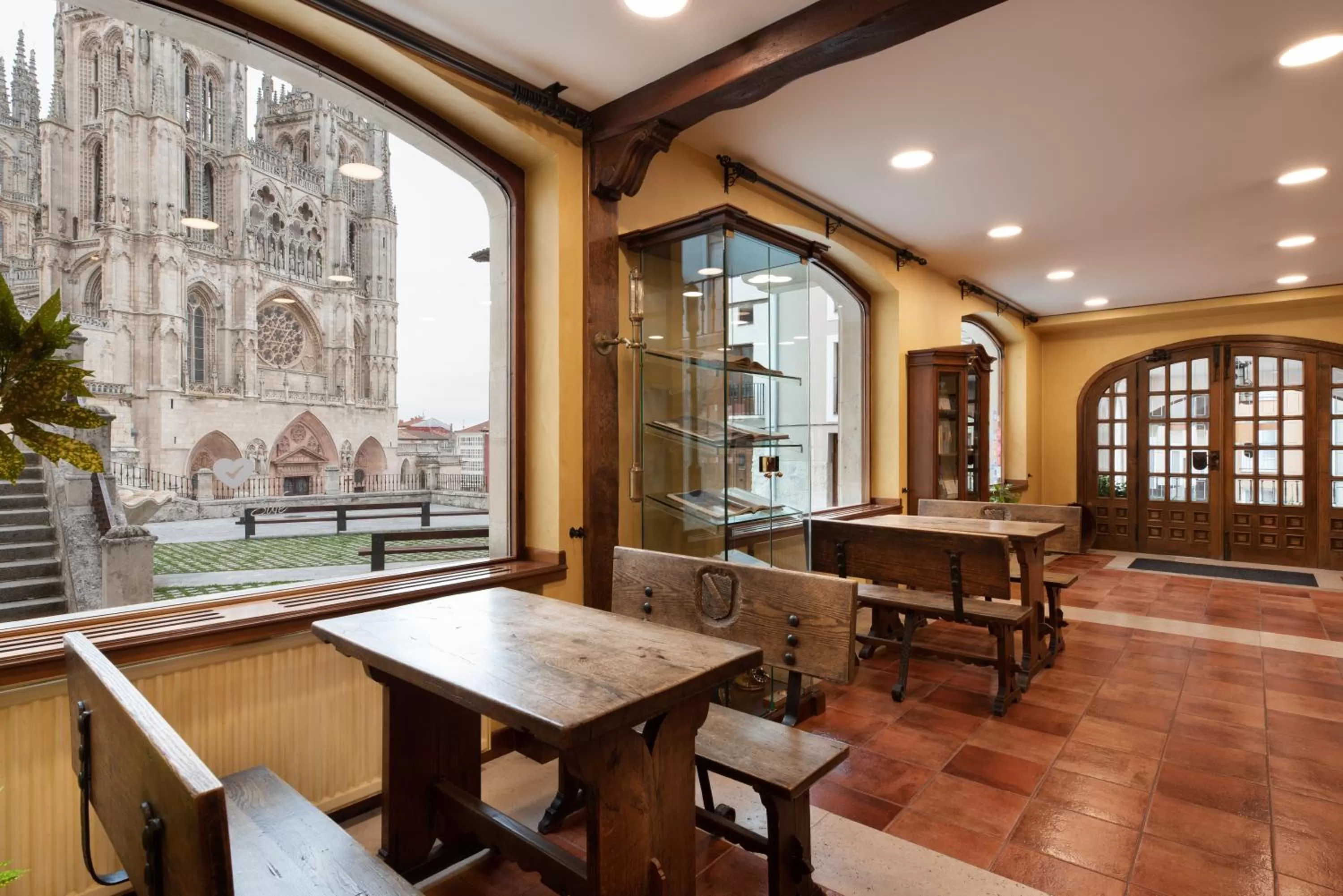 Lobby or reception in Crisol Mesón del Cid