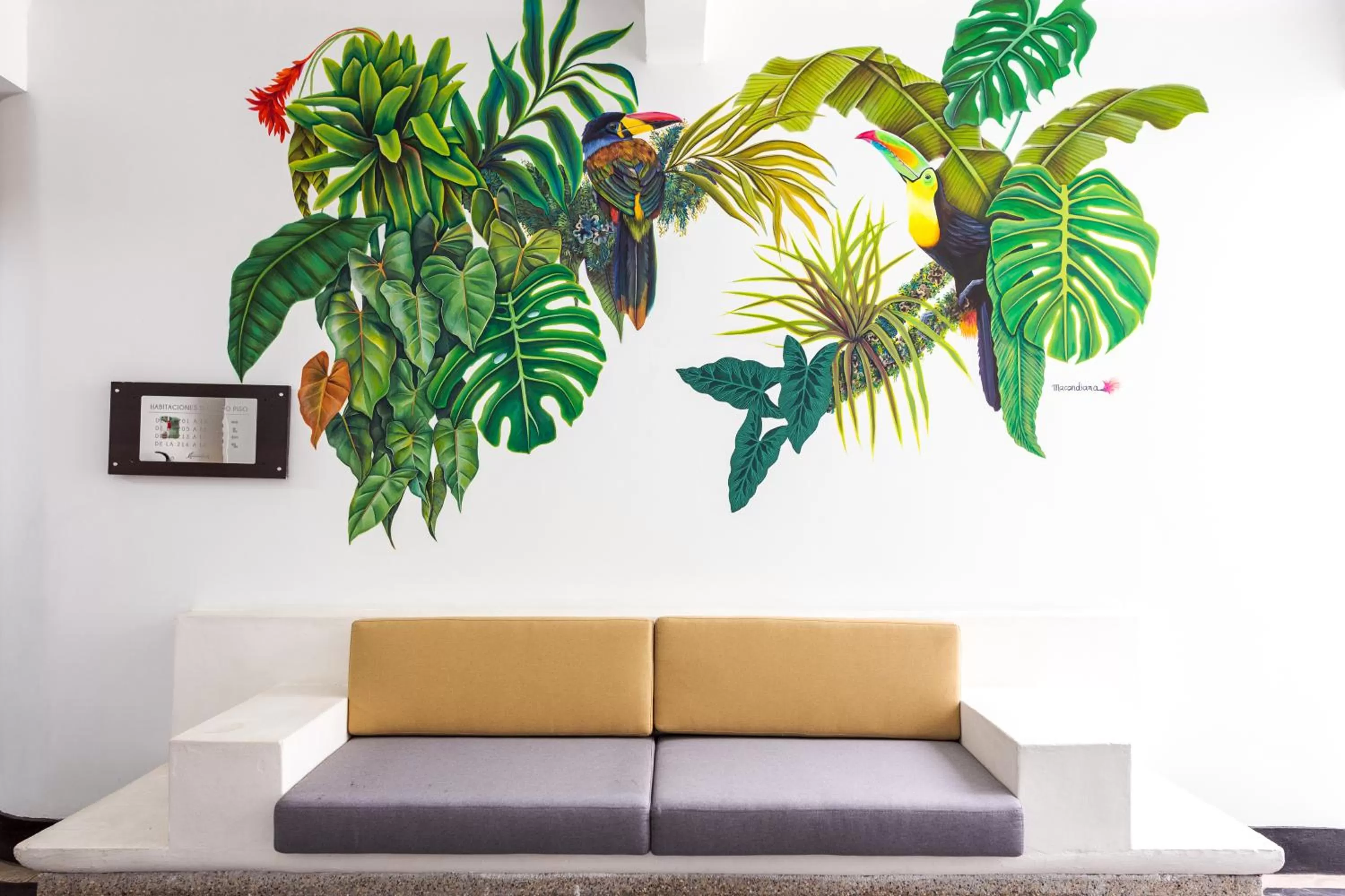 Living room in Hotel Manantial Melgar