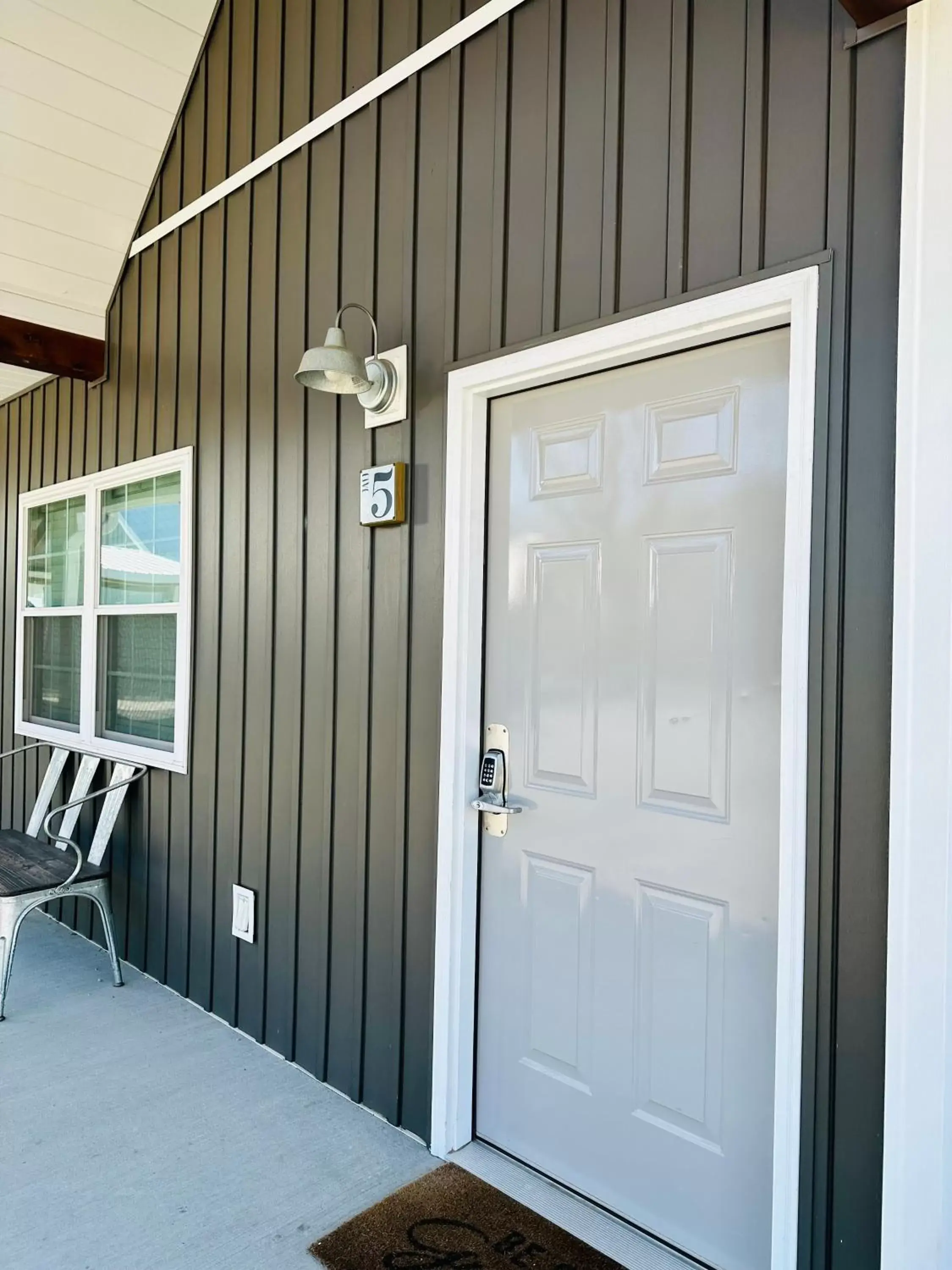 Patio in Knotty Squirrel Cabins