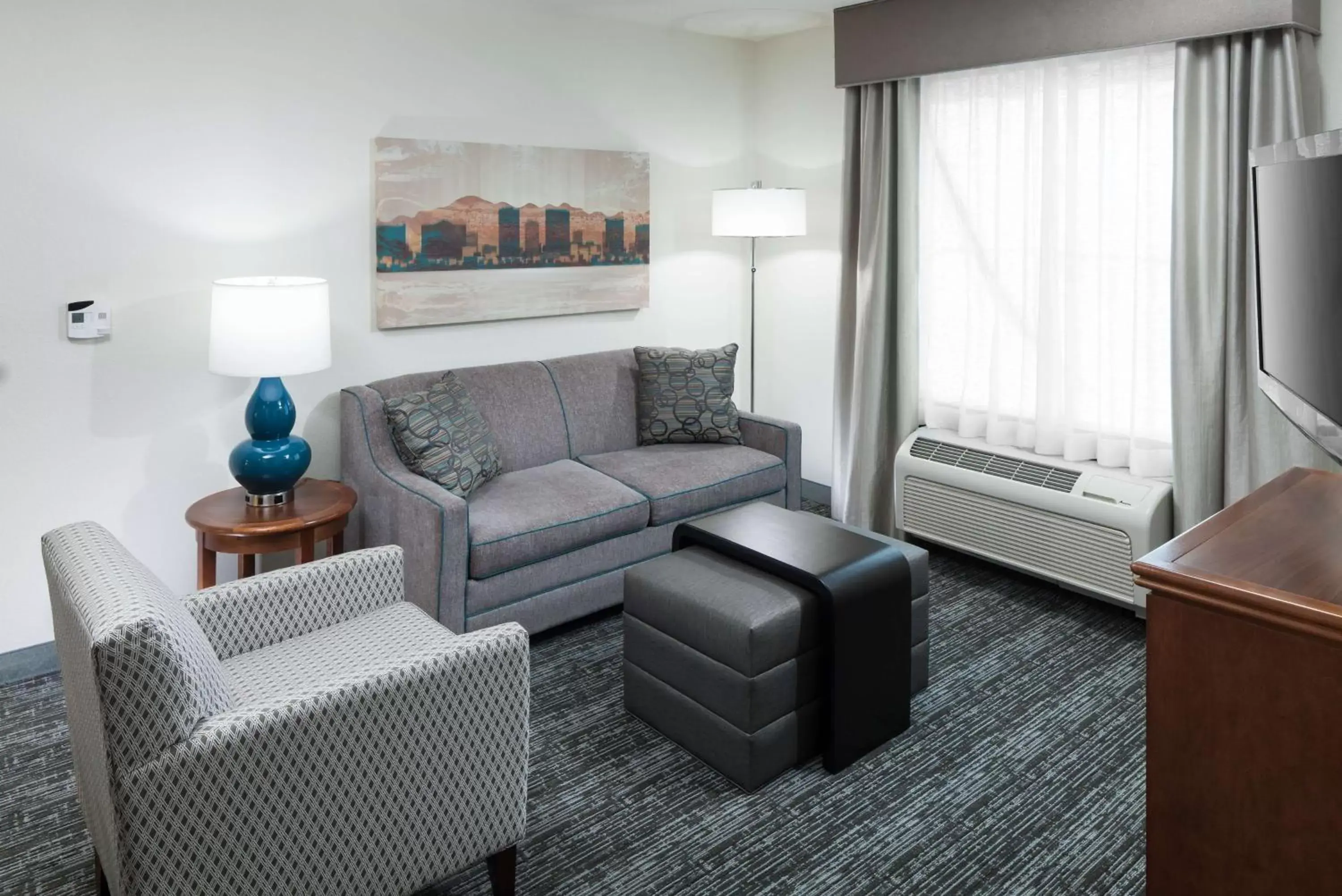 Living room, Seating Area in Homewood Suites by Hilton El Paso Airport