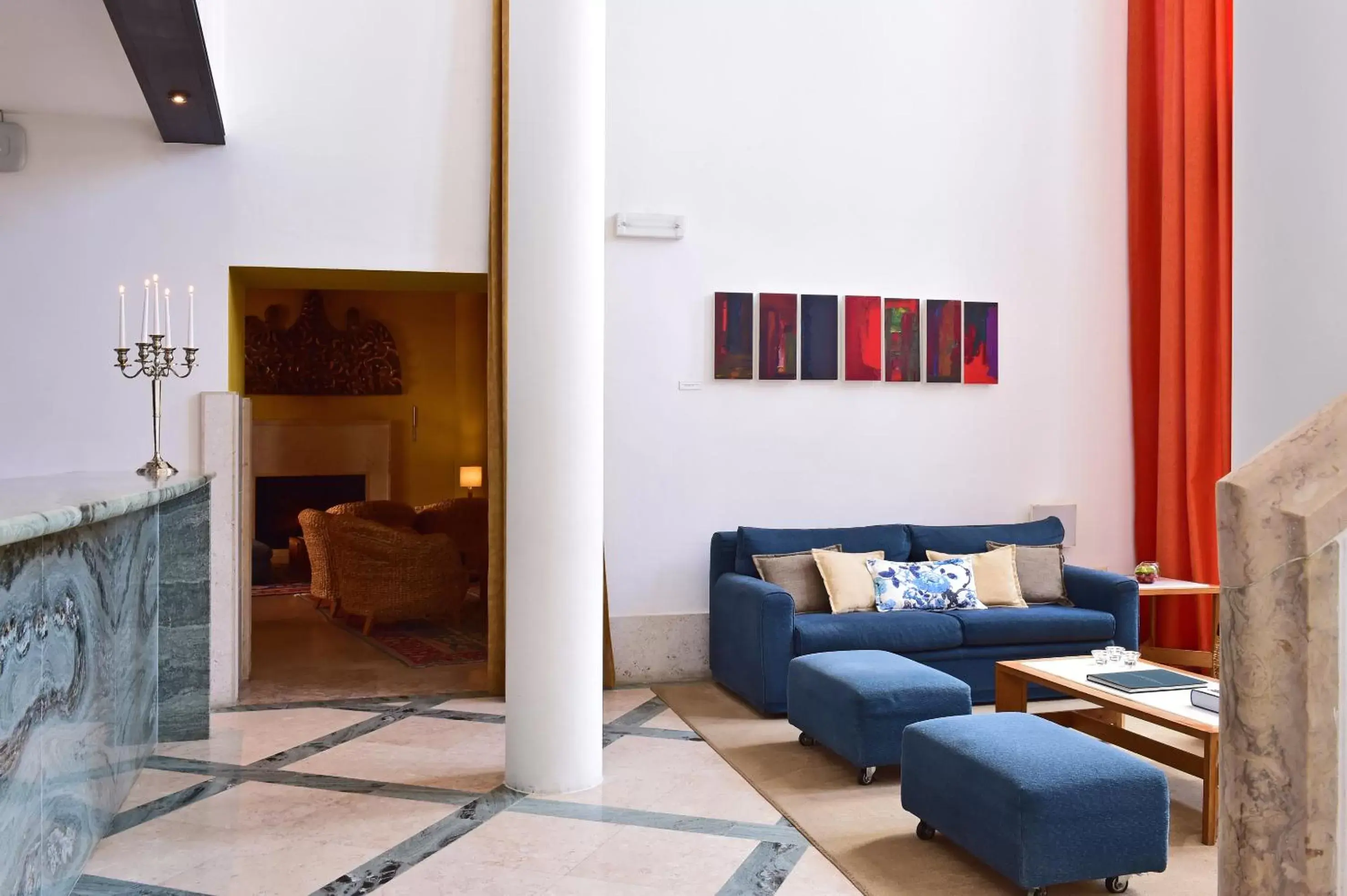 Lobby or reception in Pousada Castelo de Alcacer do Sal Lobby or reception in Pousada Castelo de Alcacer do Sal