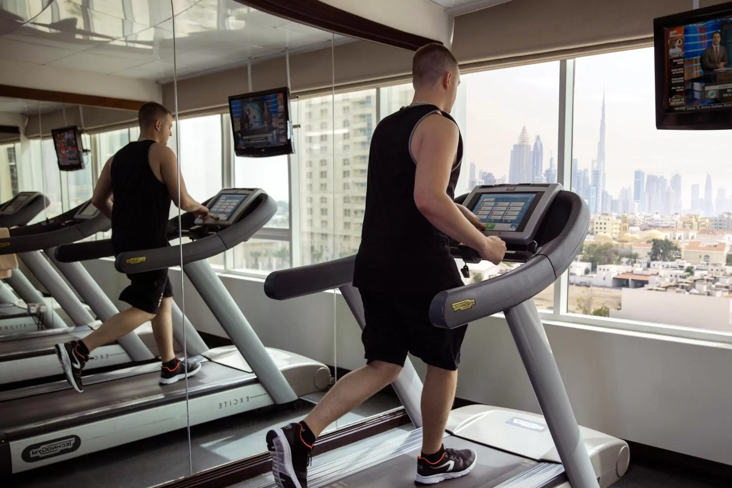 Fitness centre/facilities in Jumeira Rotana – Dubai