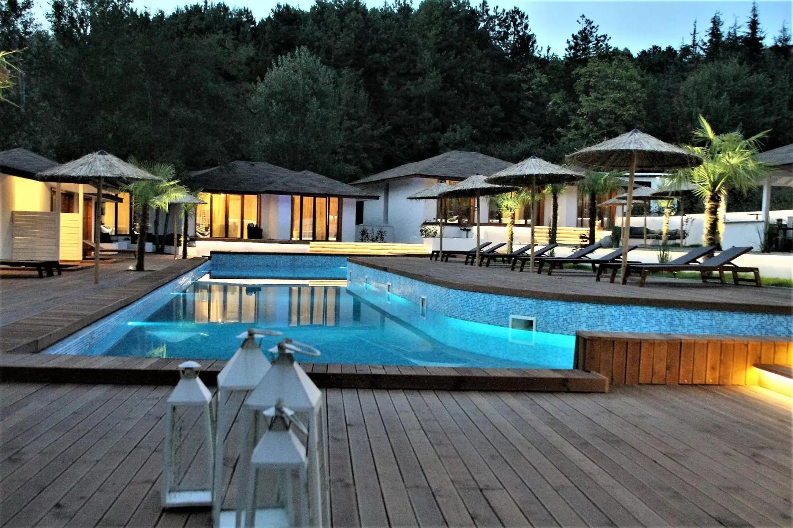 Balcony/Terrace, Swimming Pool in Medite Spa Resort and Villas