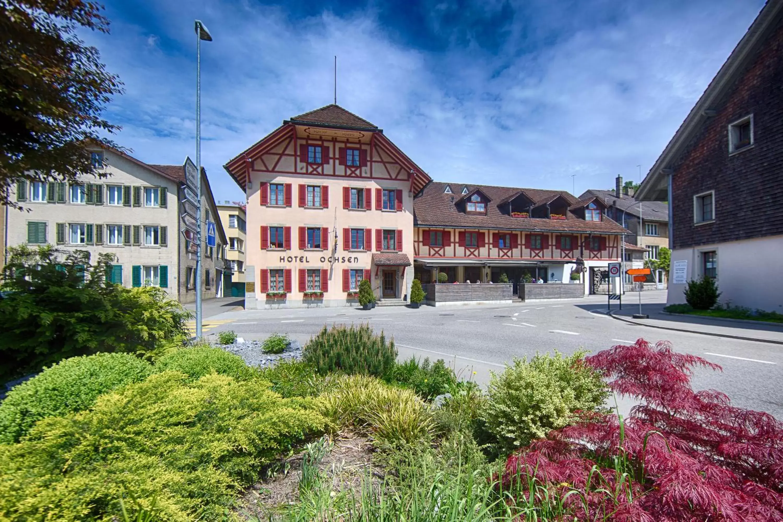 Facade/entrance, Property Building in Ochsen Lenzburg