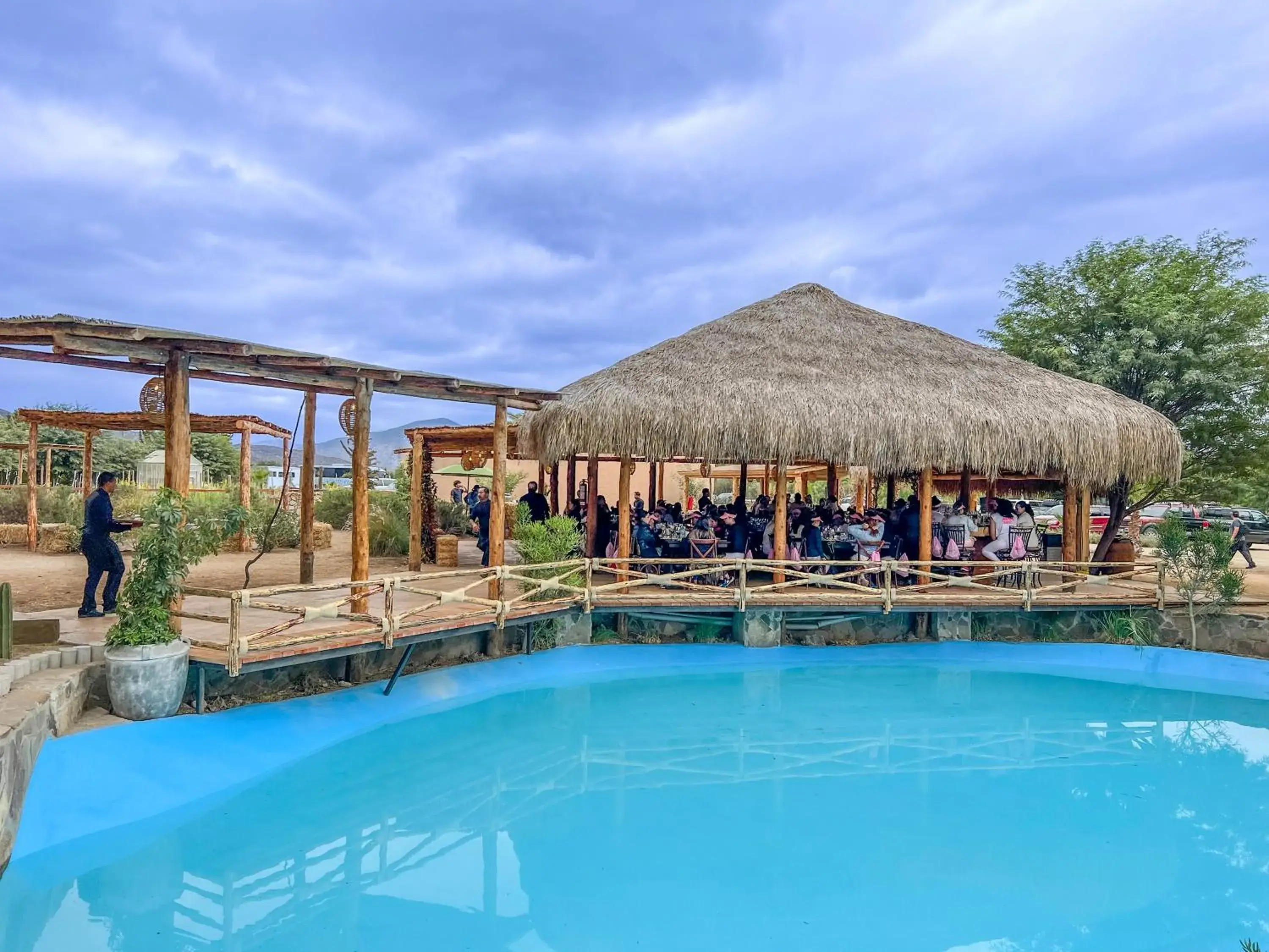 Patio, Swimming Pool in Hotel Boutique Valle de Guadalupe