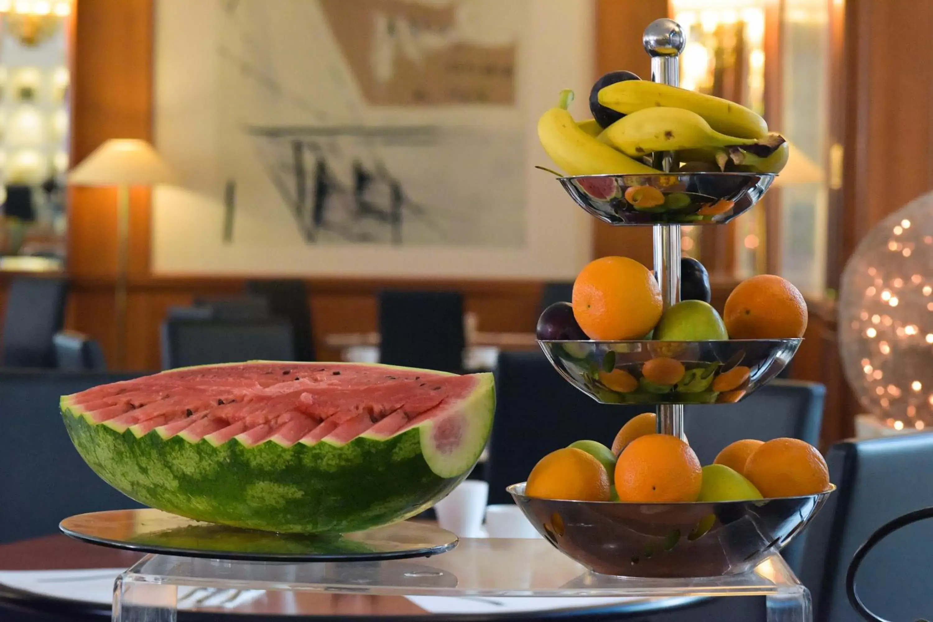 Buffet breakfast in Grand Hotel Tiberio Buffet breakfast in Grand Hotel Tiberio