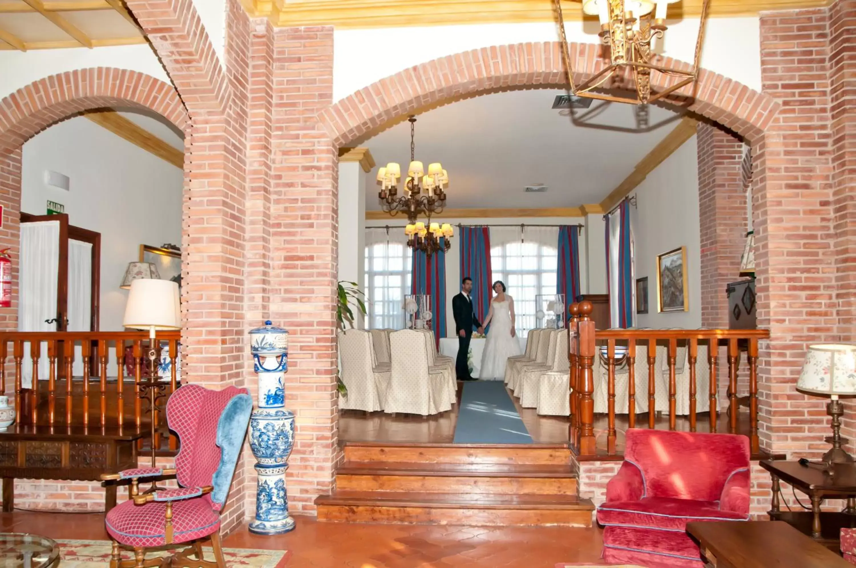 Lounge or bar in Parador de Calahorra