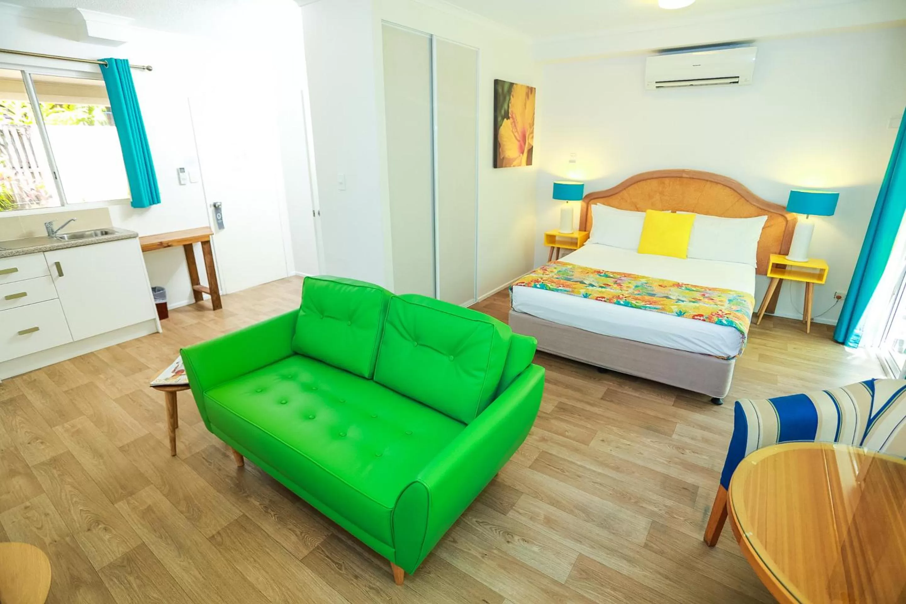 Bed in Port Douglas Motel