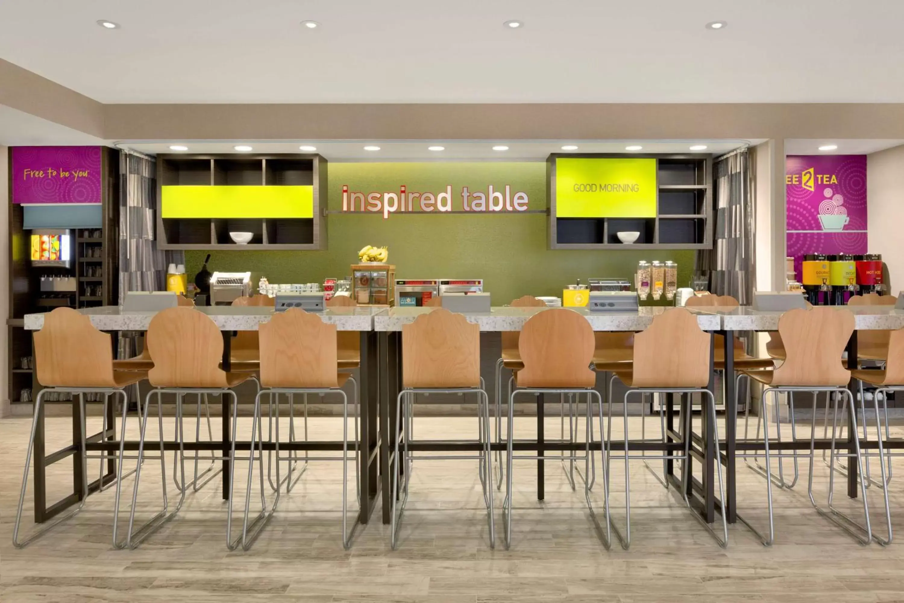 Breakfast in Home2 Suites By Hilton Hasbrouck Heights Breakfast in Home2 Suites By Hilton Hasbrouck Heights