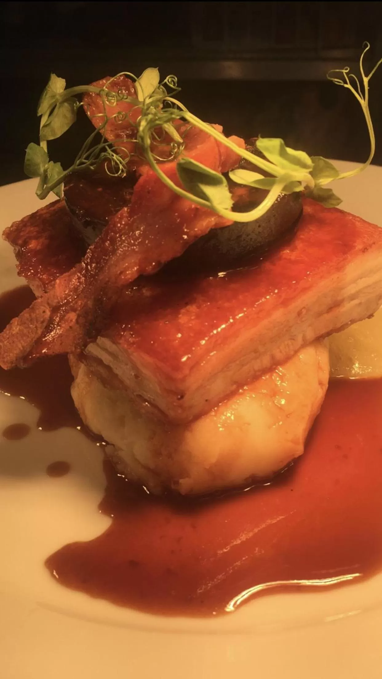 Dinner in The Black Swan Hotel