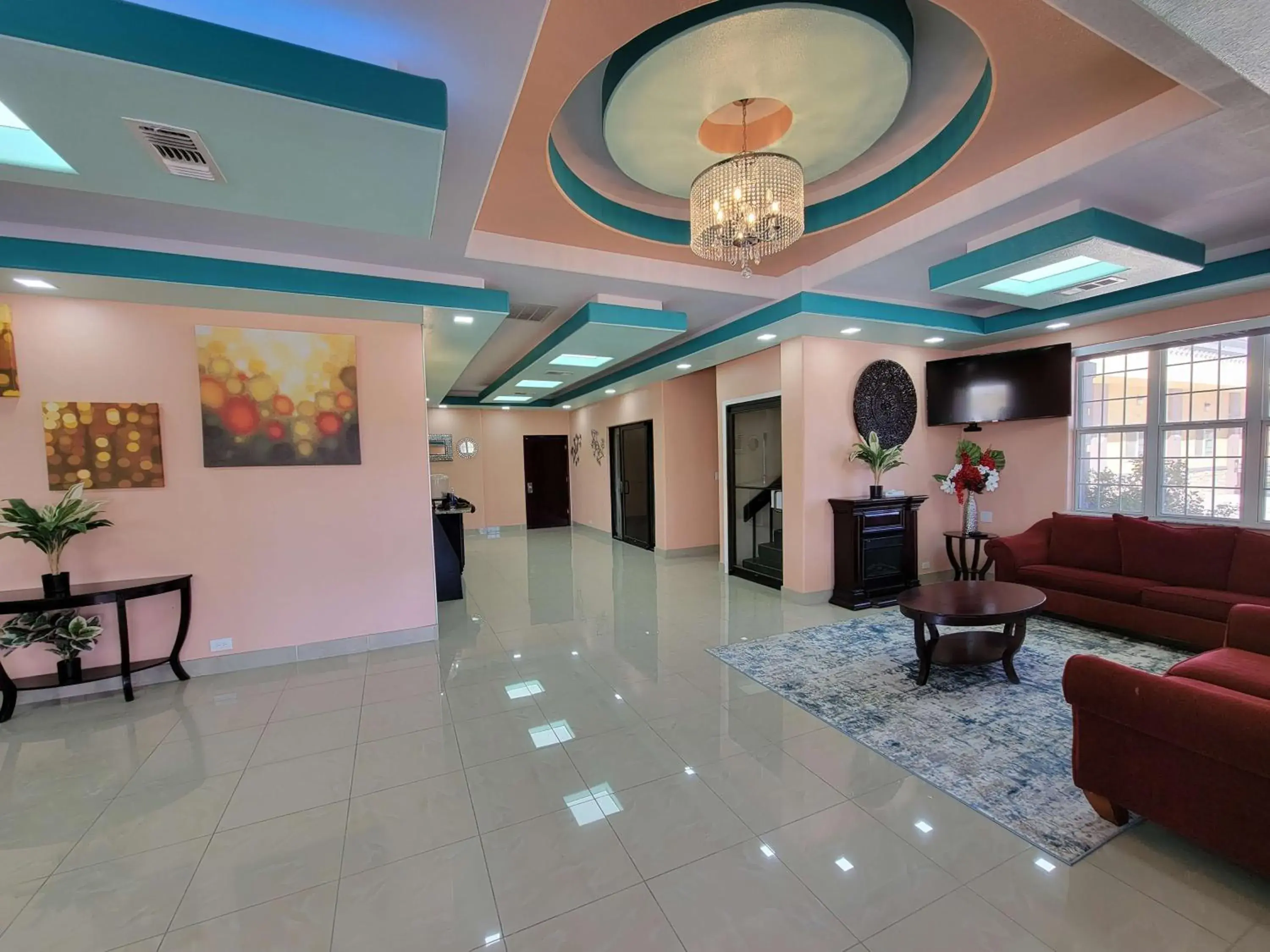 Lobby or reception, Lobby/Reception in SureStay Plus Hotel by Best Western Odessa