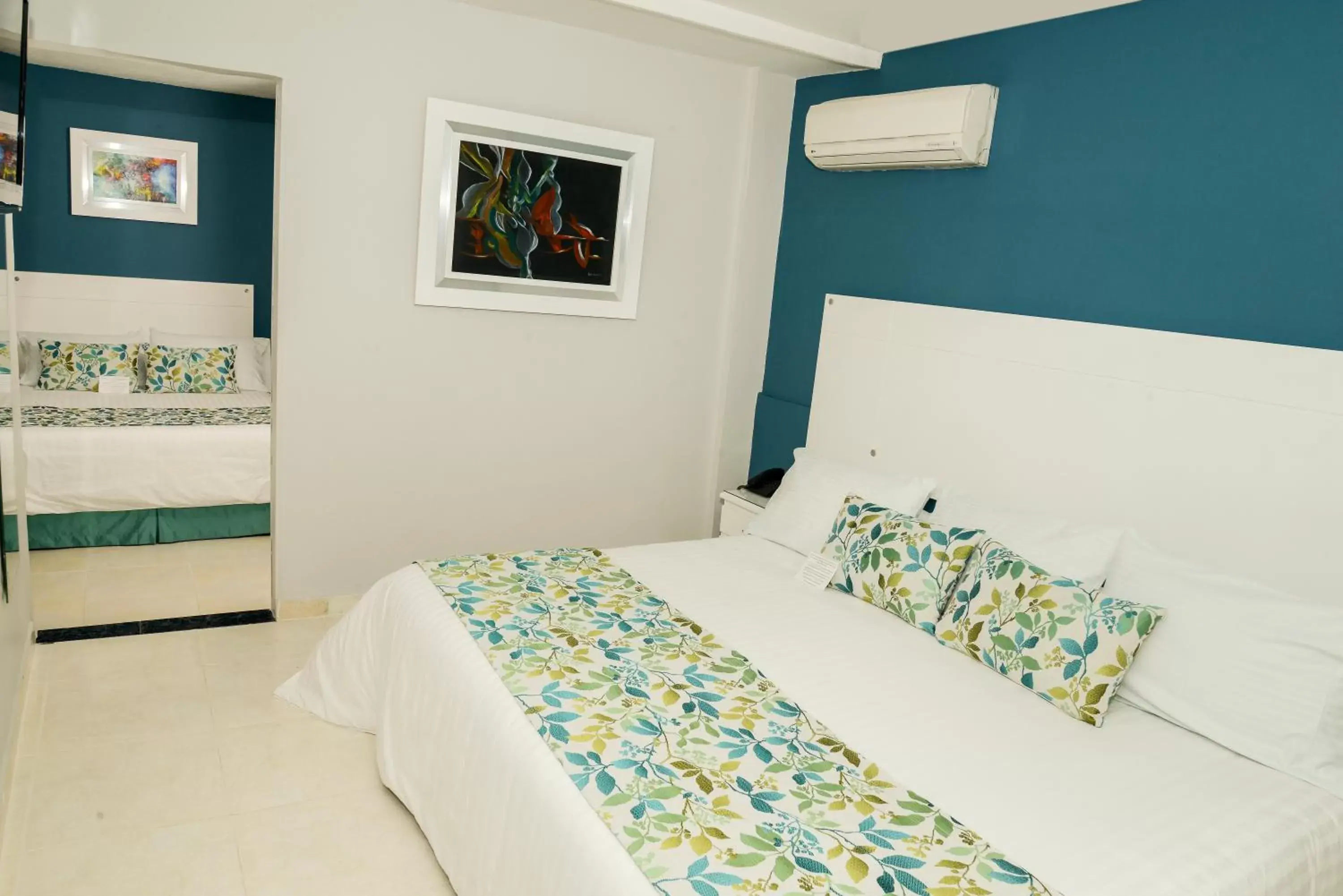 Bed in Hotel Quinta de Cabecera