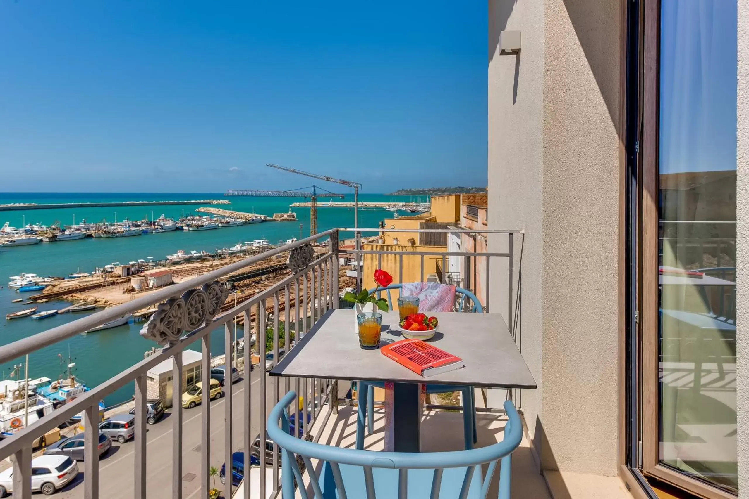 Sea view, Balcony/Terrace in RoccaRegina Hotel