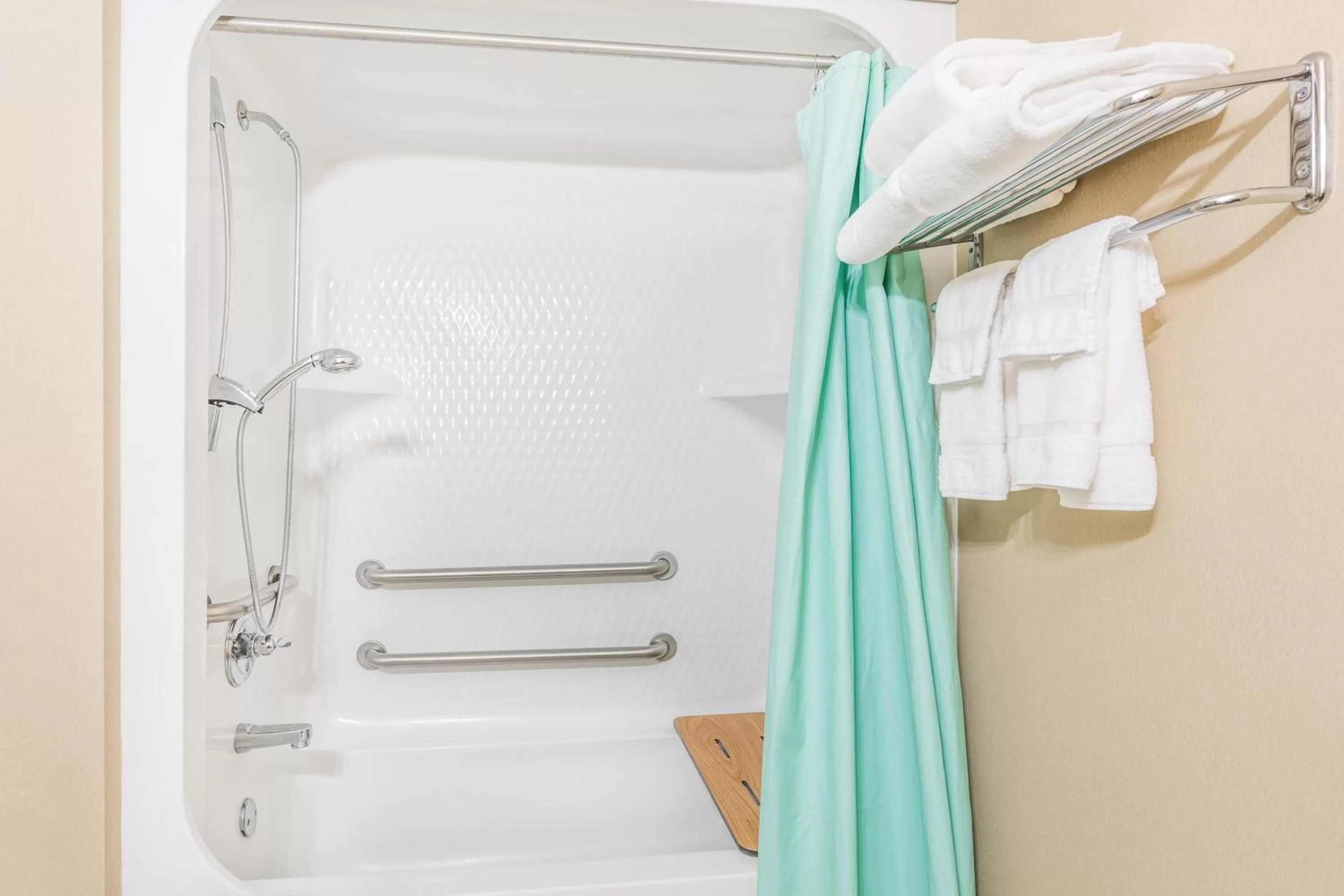 Shower in Baymont by Wyndham Cartersville