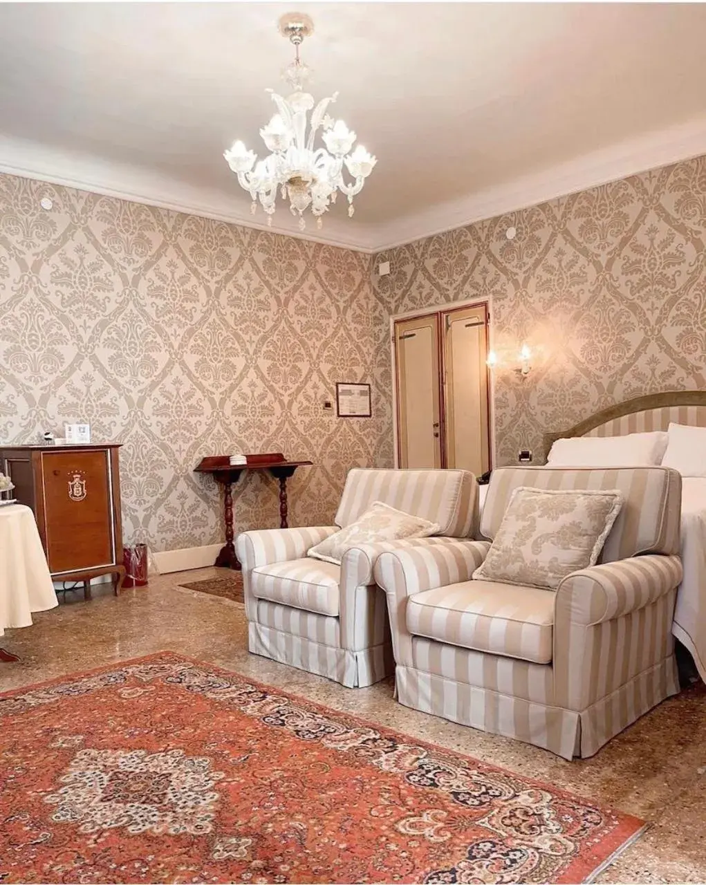 Bedroom, Seating Area in Hotel Villa Condulmer