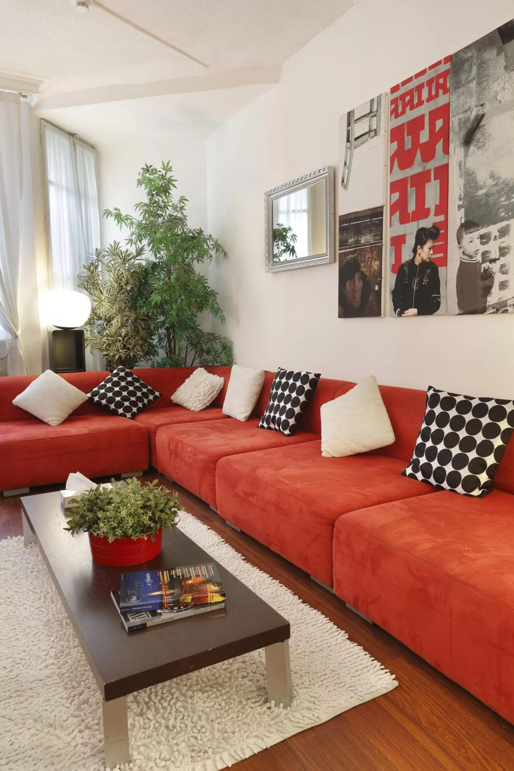 Seating area in Hotel Tor