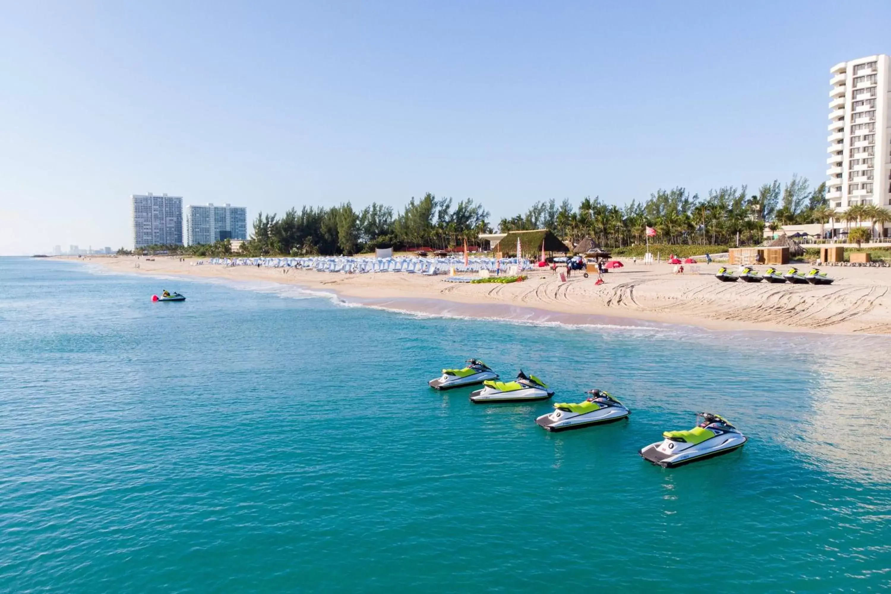 Area and facilities in Fort Lauderdale Marriott Harbor Beach Resort & Spa