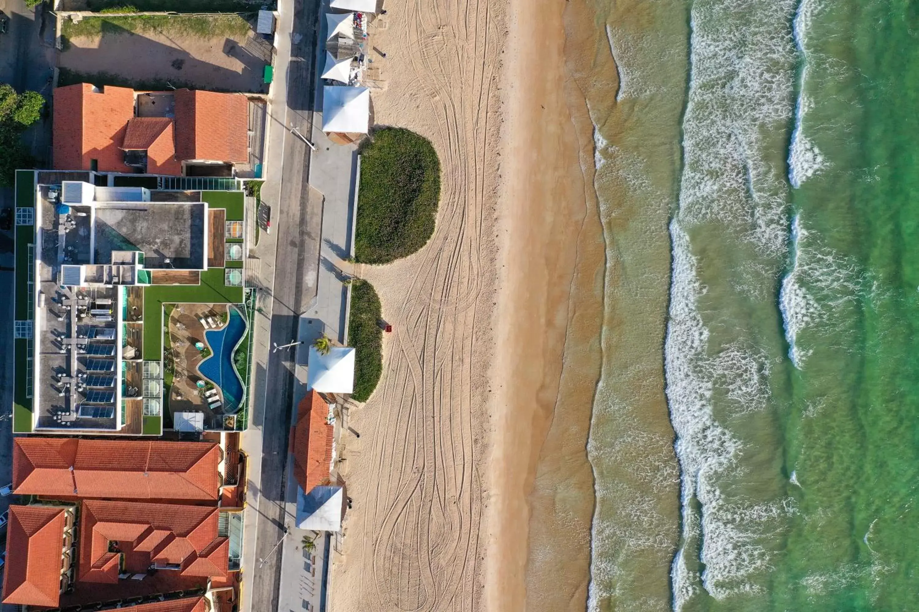 Bird's eye view, Bird's-eye View in Paradiso Peró Praia Hotel