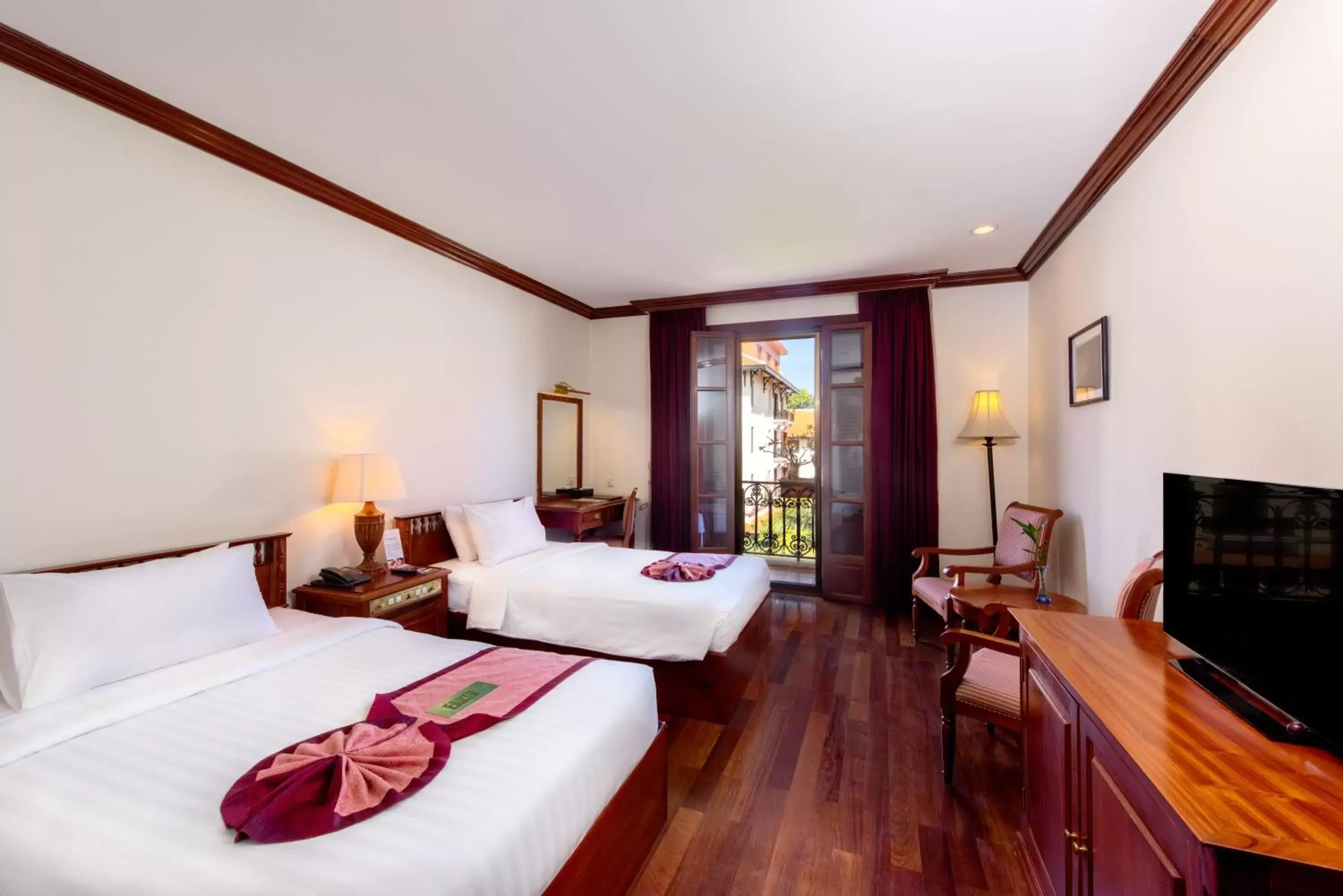 Photo of the whole room in Steung Siemreap Hotel