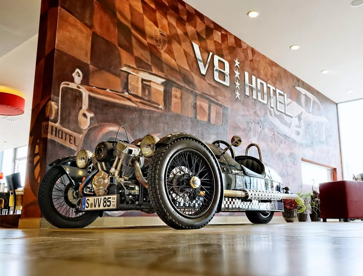 Area and facilities in V8 HOTEL Classic Motorworld Region Stuttgart