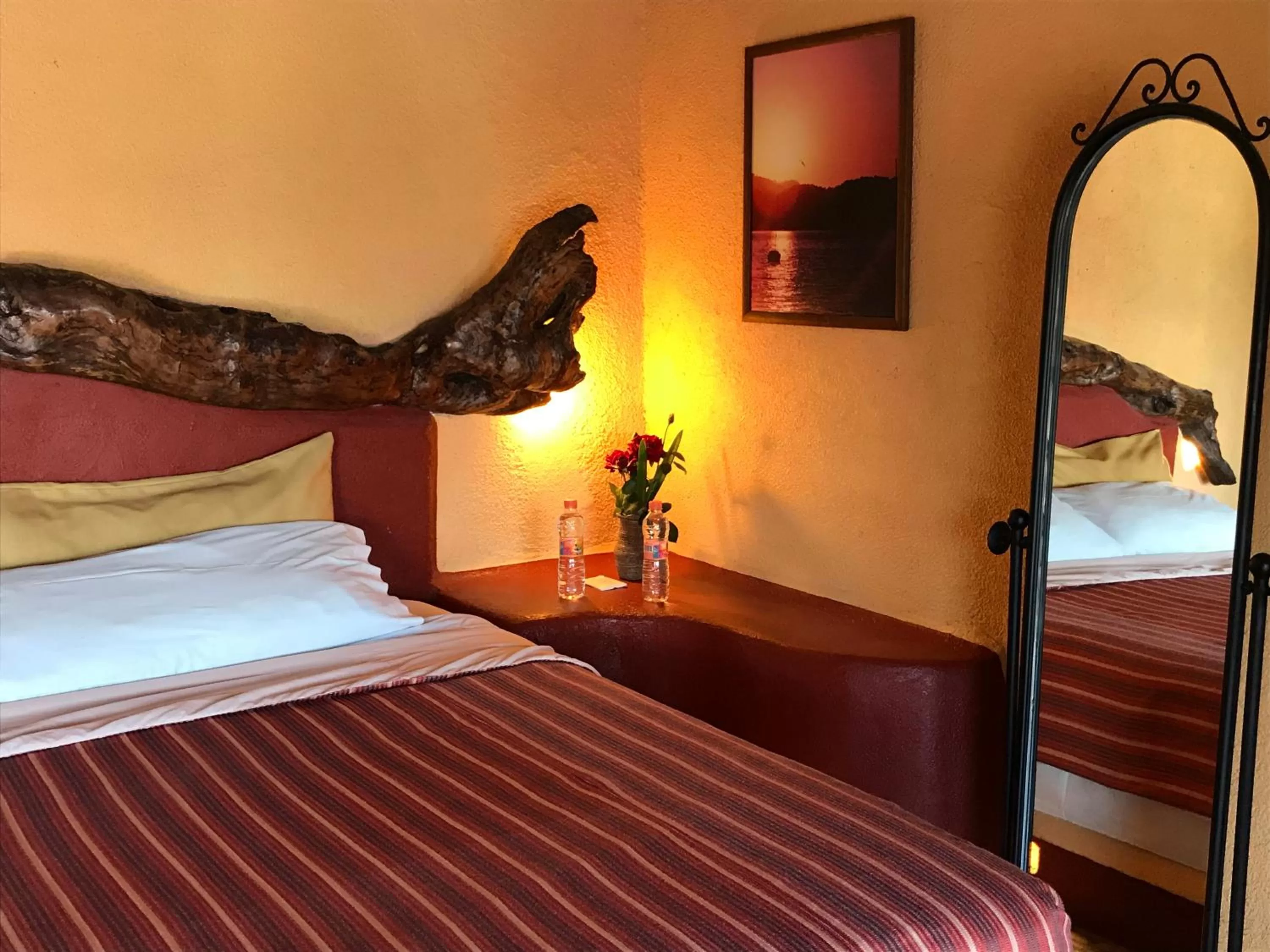 Bed in Hotel puesta del sol