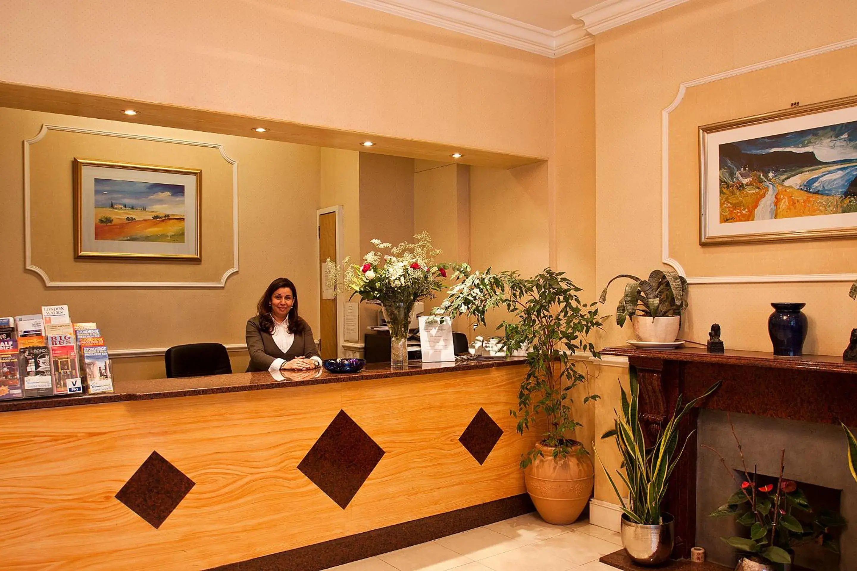 Lobby or reception, Lobby/Reception in Avon Hotel